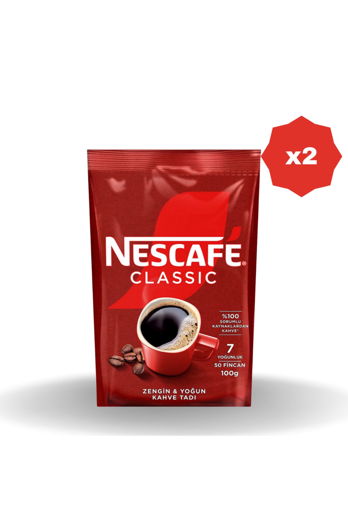Nescafe CLASSIC POŞET 100 GR - (2 ADET)