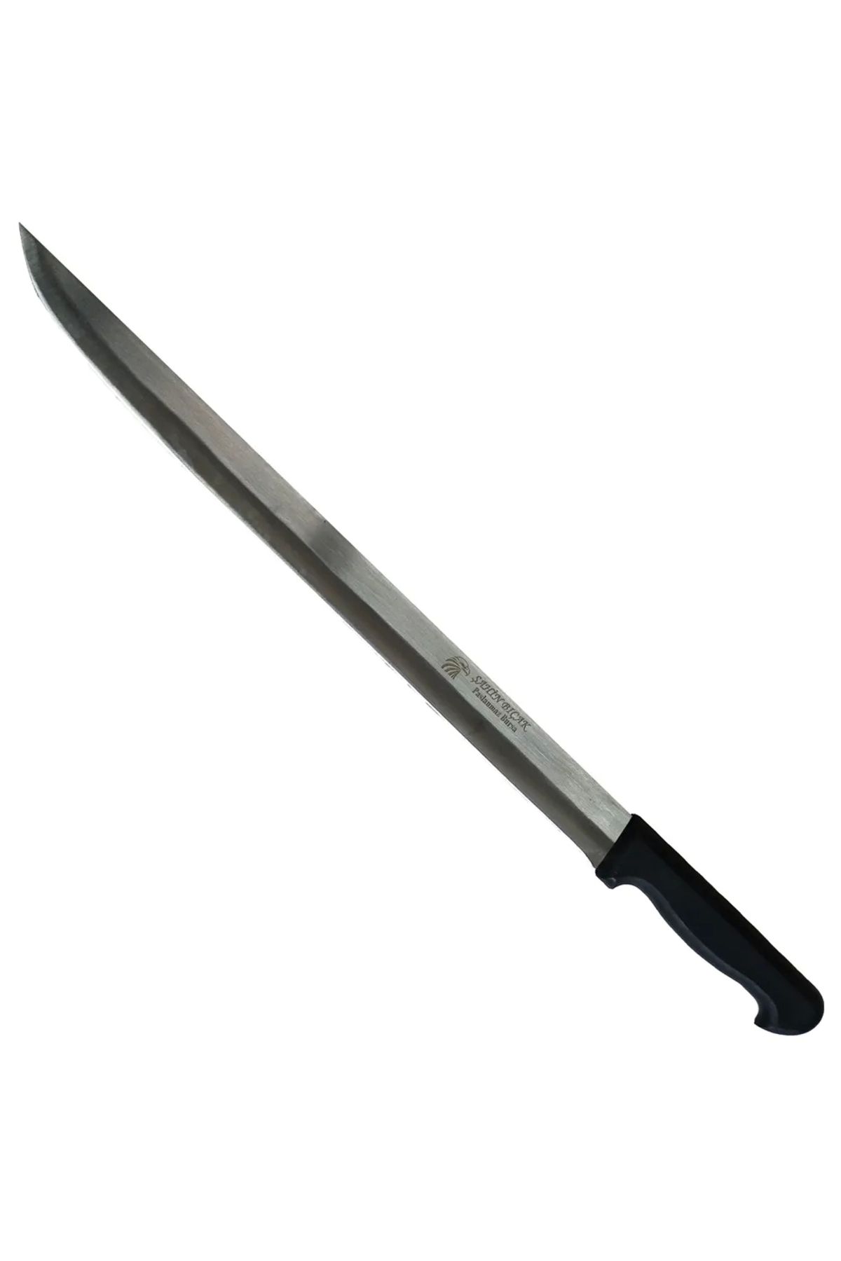 Generic Bursa Paslanmaz Sivri Uçlu Cağ Kebabı Bıçağı 40 Cm - Plastik Sap