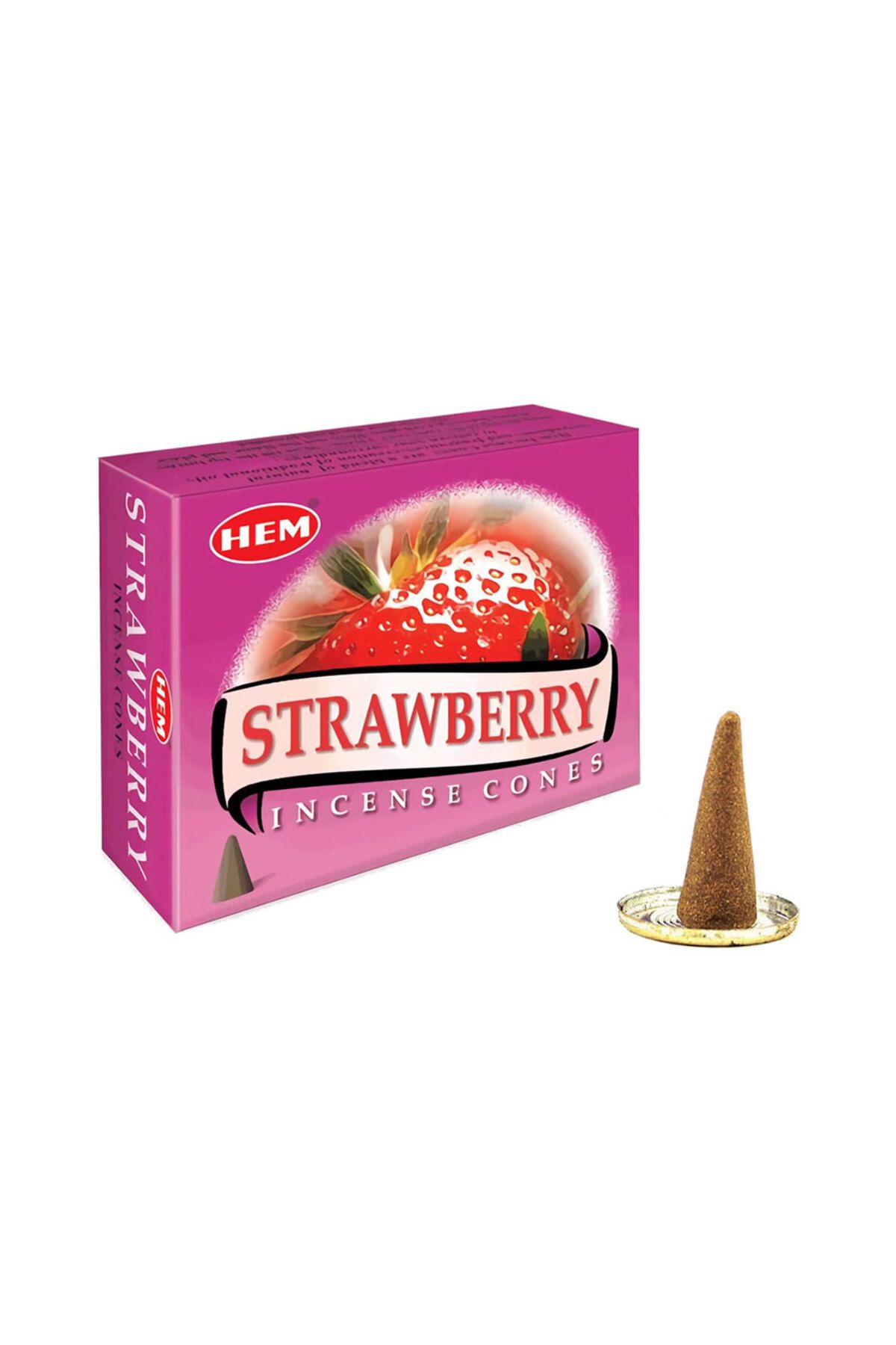 Hem Strawberry Konik Tütsü 10 Adet