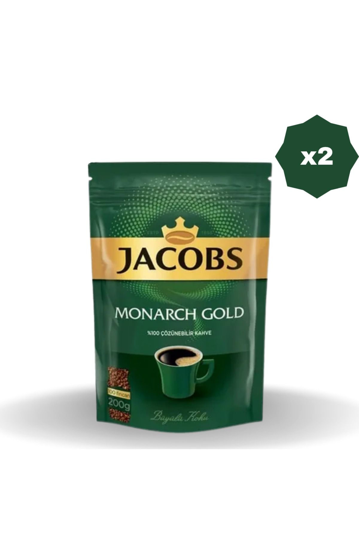 Jacobs MONARCH KAHVE 200 GR - (2 ADET)