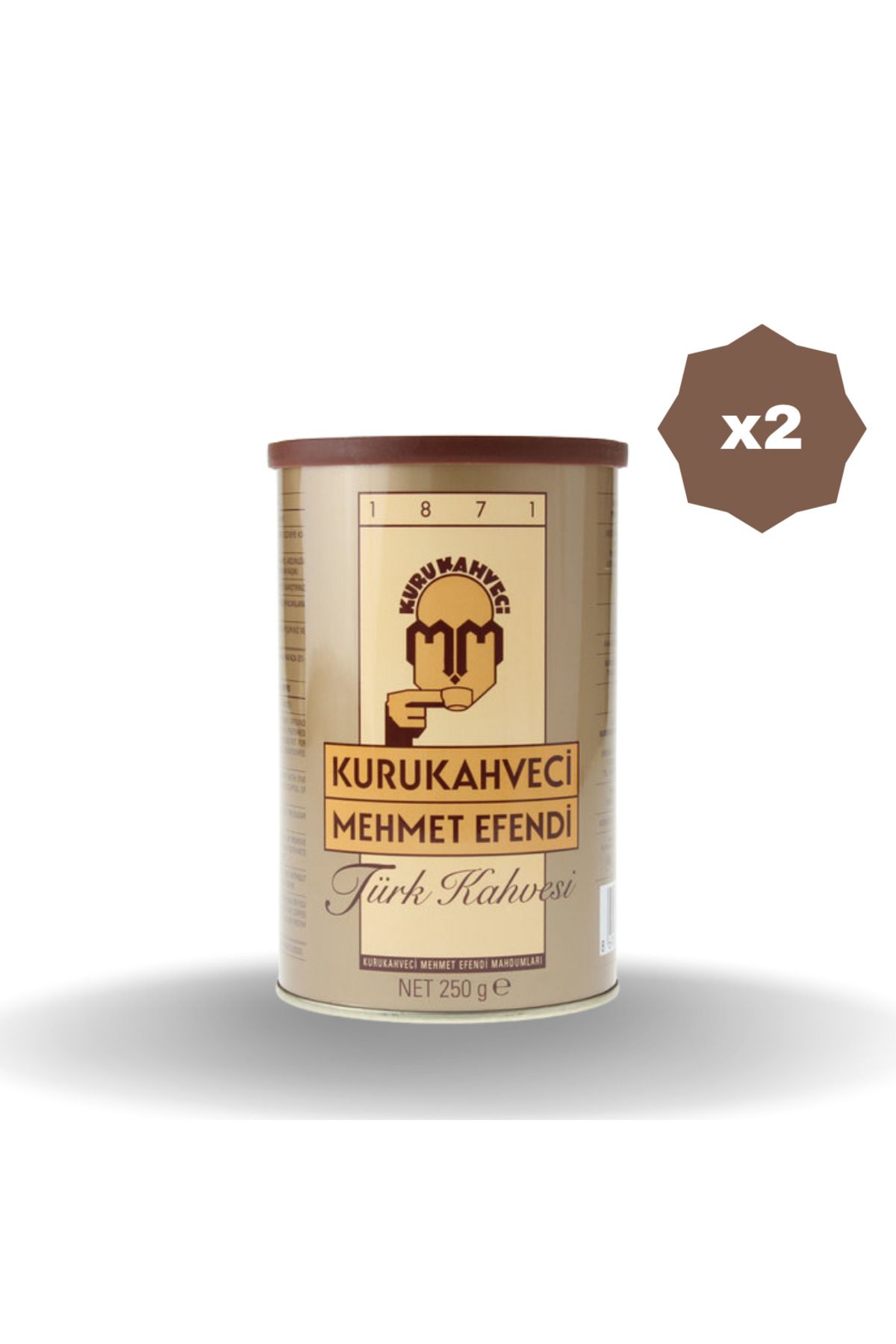 Mehmet Efendi MEHMET EFEDİ TÜRK KAHVESİ 250 GR - (2 ADET)