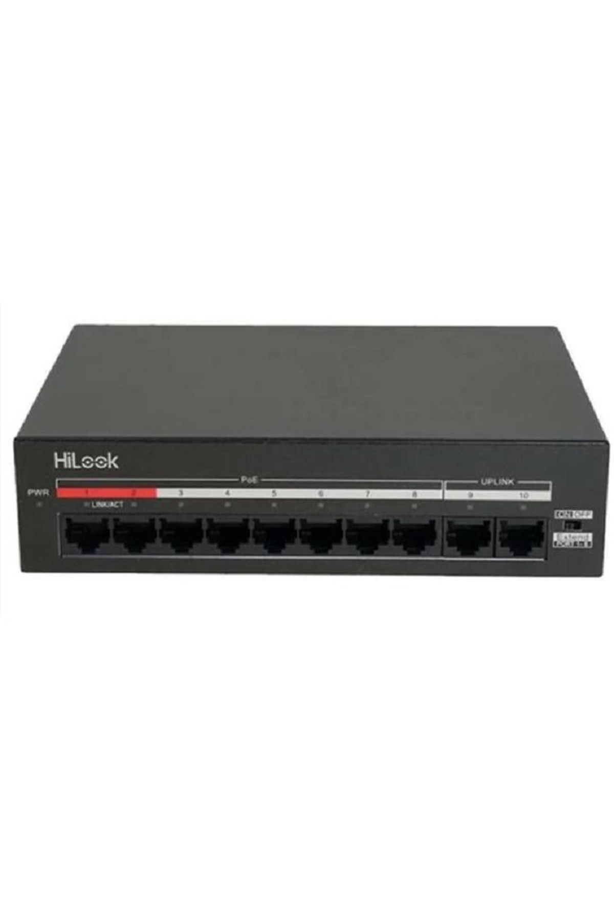 Hilook NS-0110MP-60 8 Port PoE, 60W, +2 Port Megabit Uplink Switch