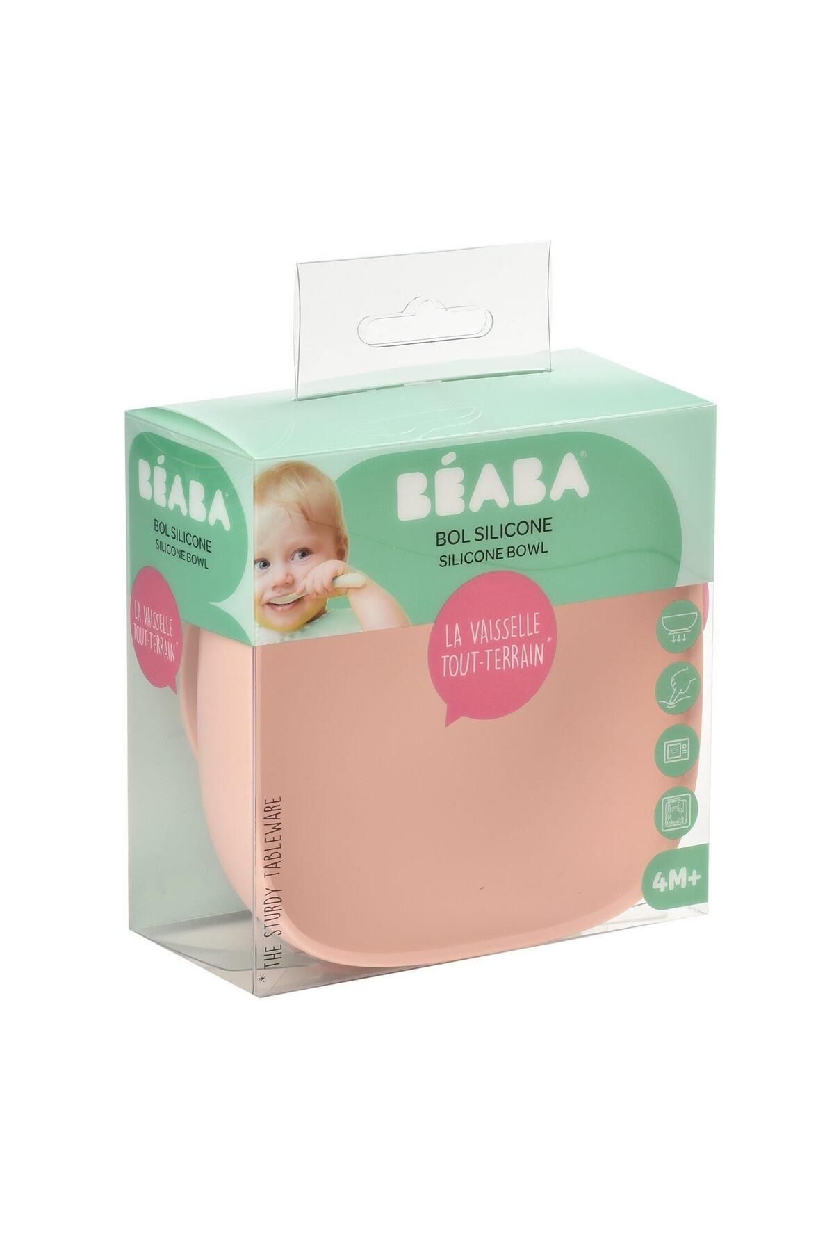Beaba Vakumlu Silikon Kase, Pink