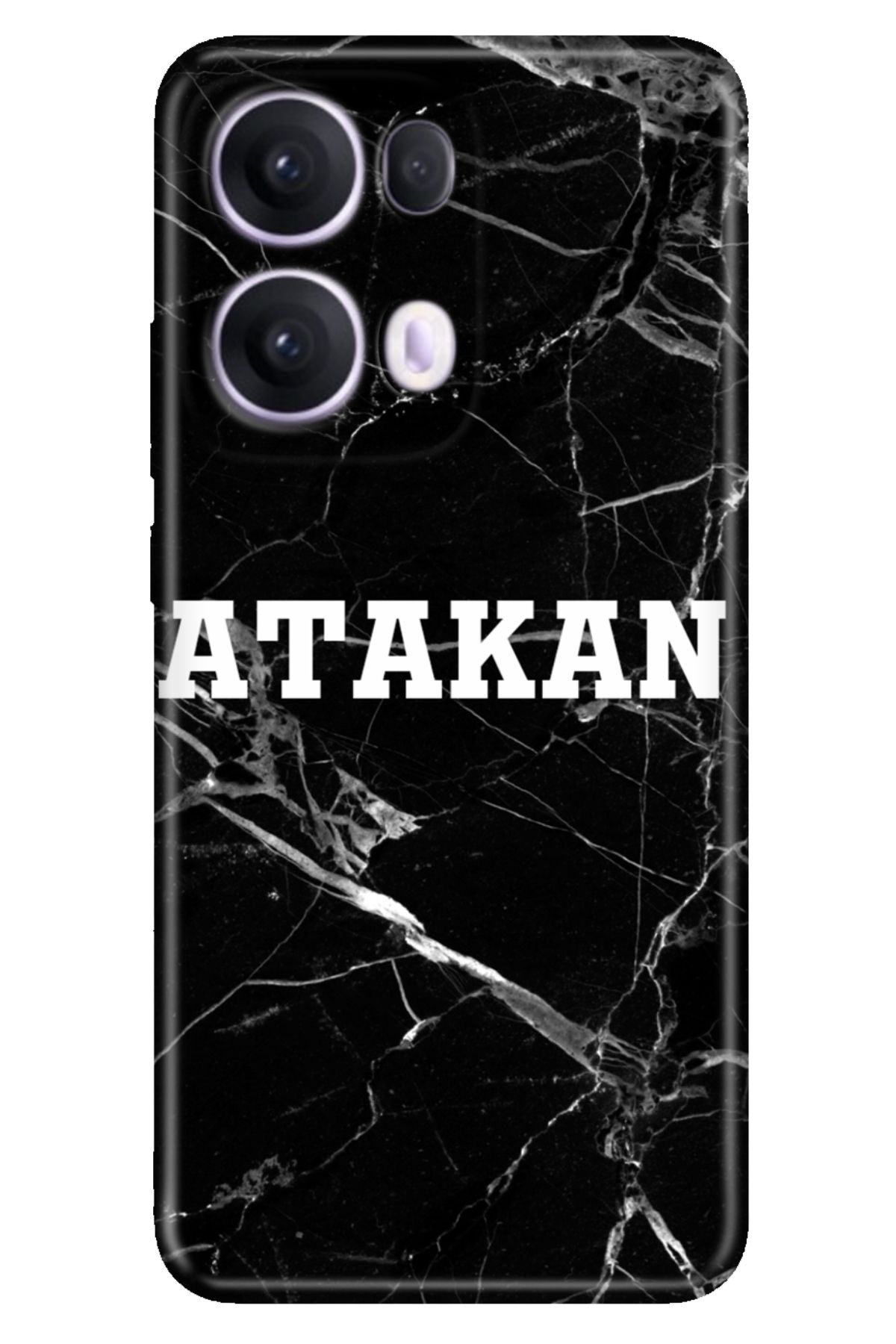 OPPO Reno 13 Pro Oppo Kılıf Tema İsim Yazılı Kişiye Özel Silikon Kapak Model-12