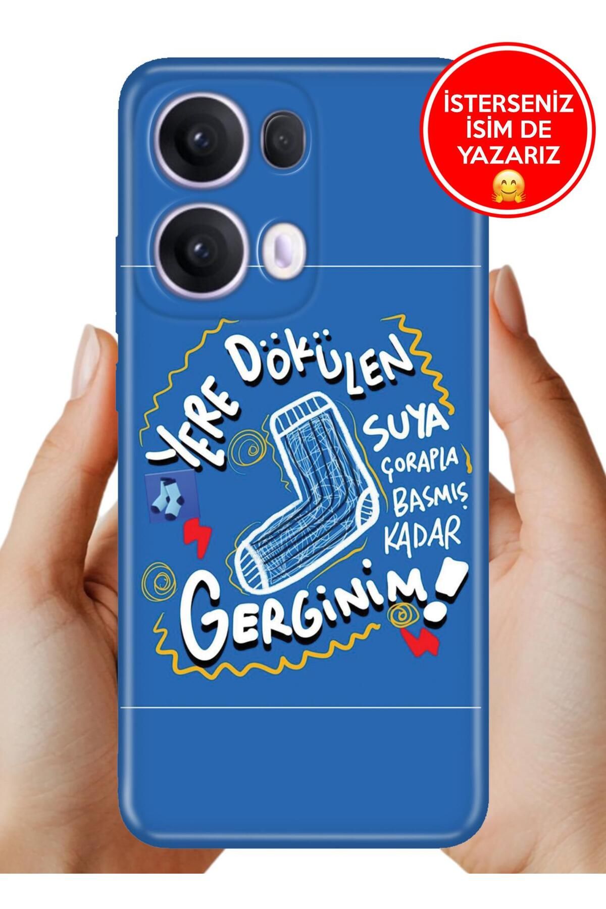 OPPO Reno 13 Pro Kılıf Oppo Reno 13 Pro Lüks Desenli Silikon Cover Case Gerginim