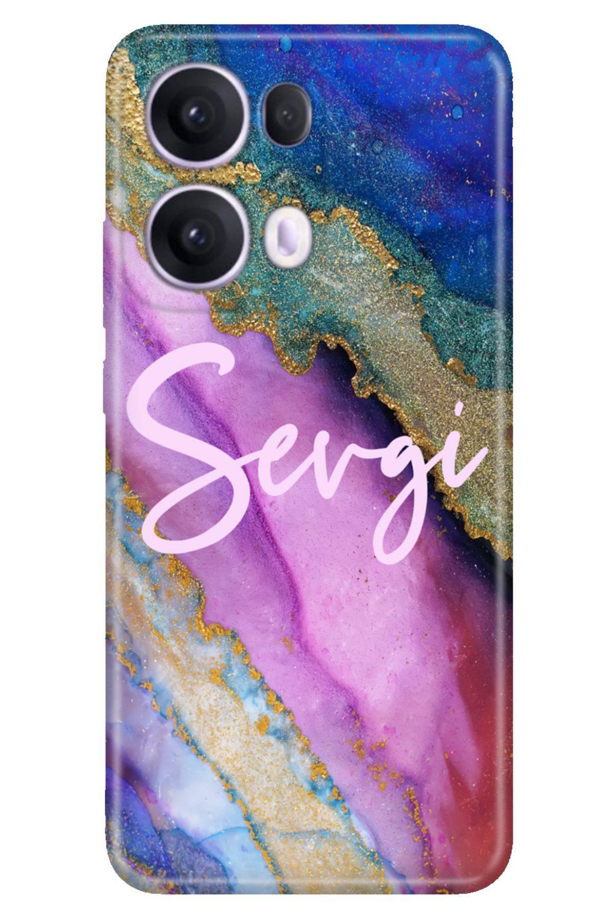 OPPO Reno 13 Pro Oppo Kılıf Tema İsim Yazılı Kişiye Özel Silikon Kapak Model-10