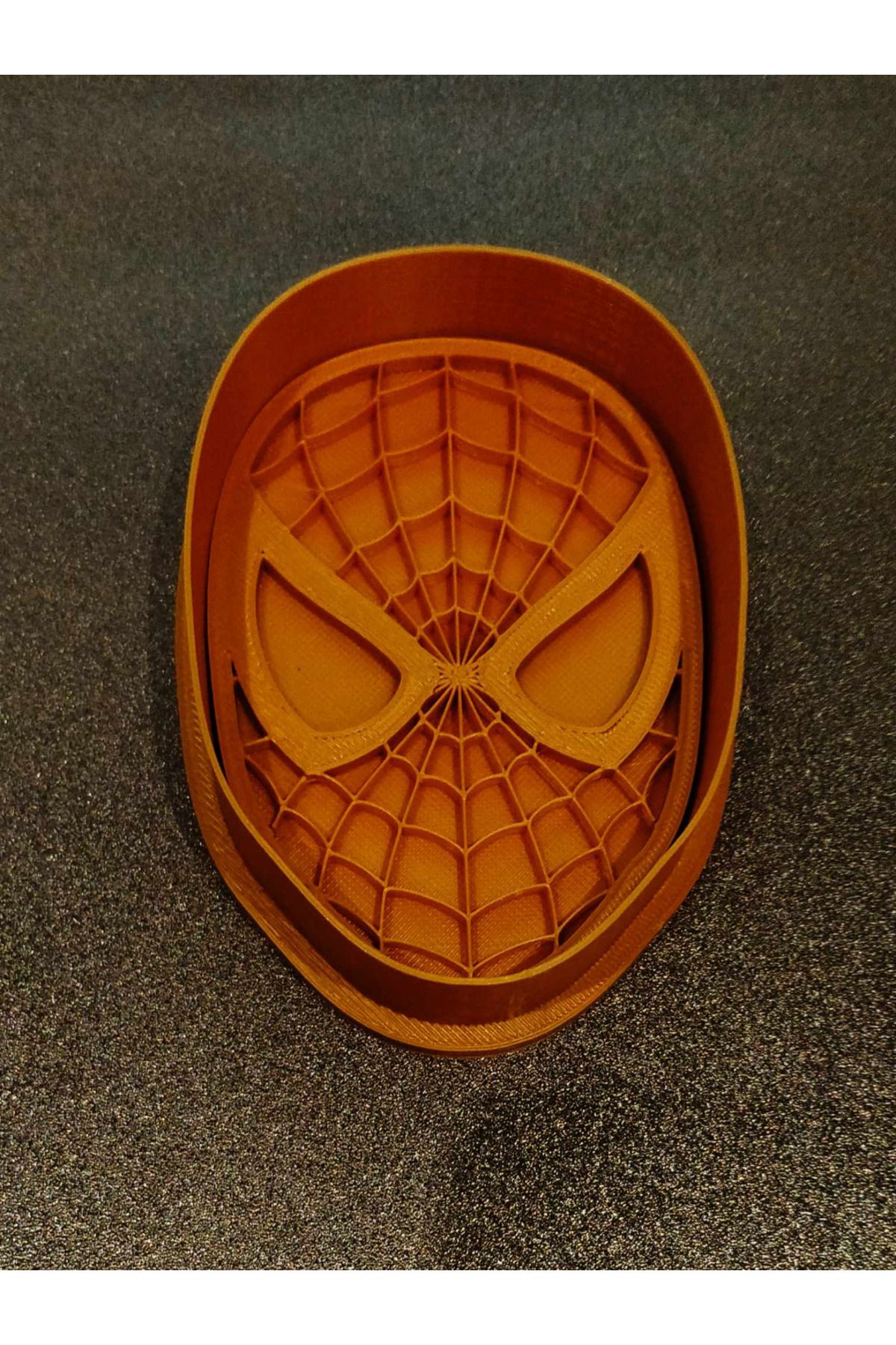 ESL Decor Spider Man Temalı - Kurabiye Kalıbı - Doğada çözünür ve Güvenilir Plastikten Üretilmiştir