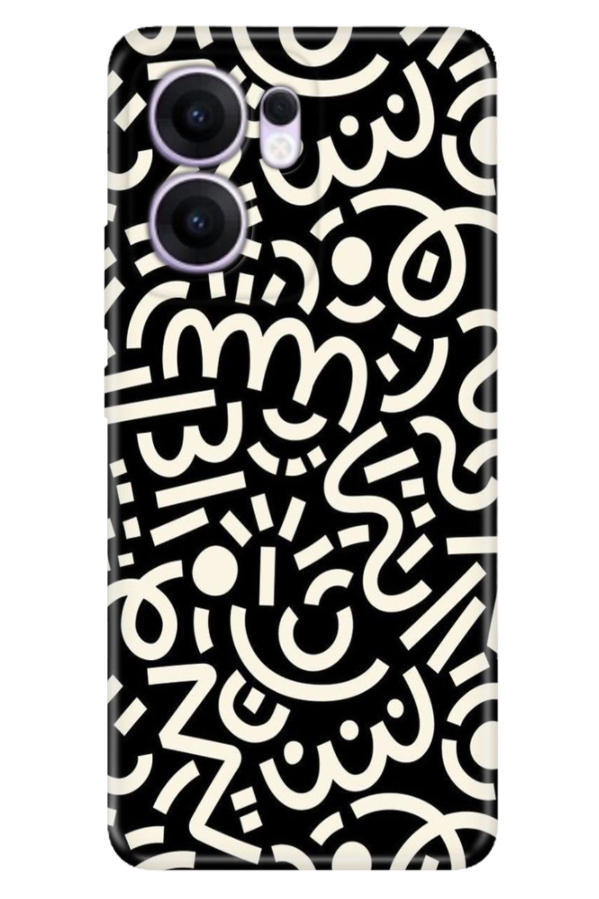 OPPO Reno 13F 5G Kılıf Tema Art Desenli Baskılı Silikon Antik Mısır