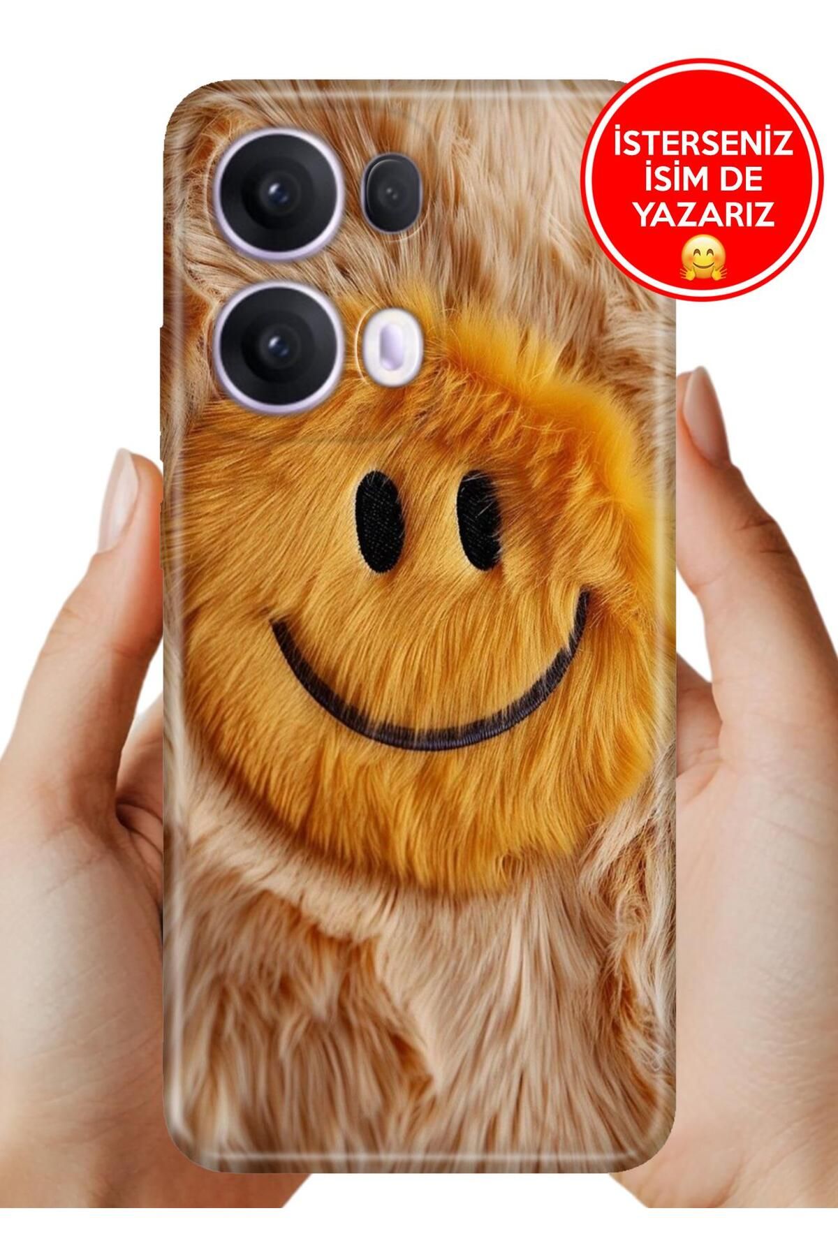 OPPO Reno 13 Pro Kılıf Oppo Reno 13 Pro A Kalite Baskılı Art Silikon GülenSurat 333