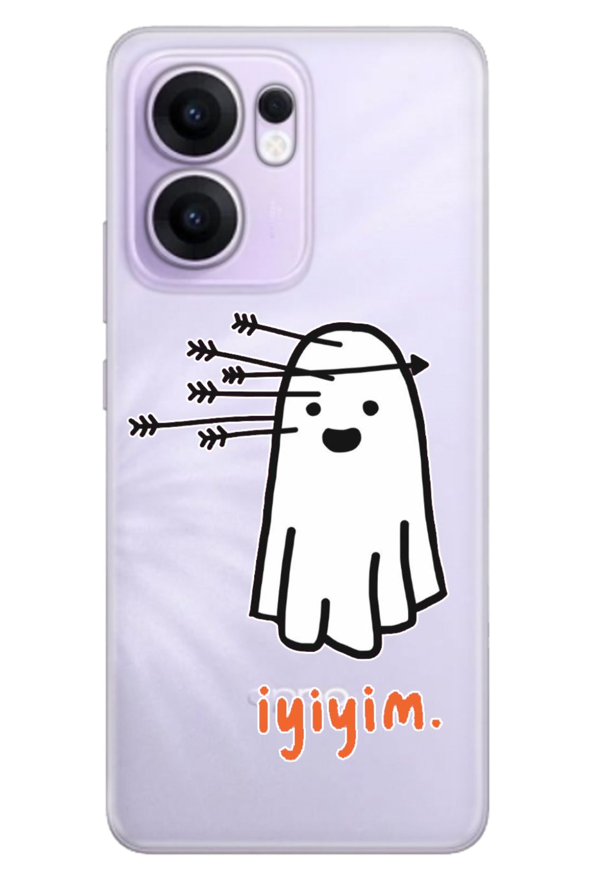 OPPO Reno 13F 5G Kılıf Retro Art Desenli Esnek Silikon İyiyim