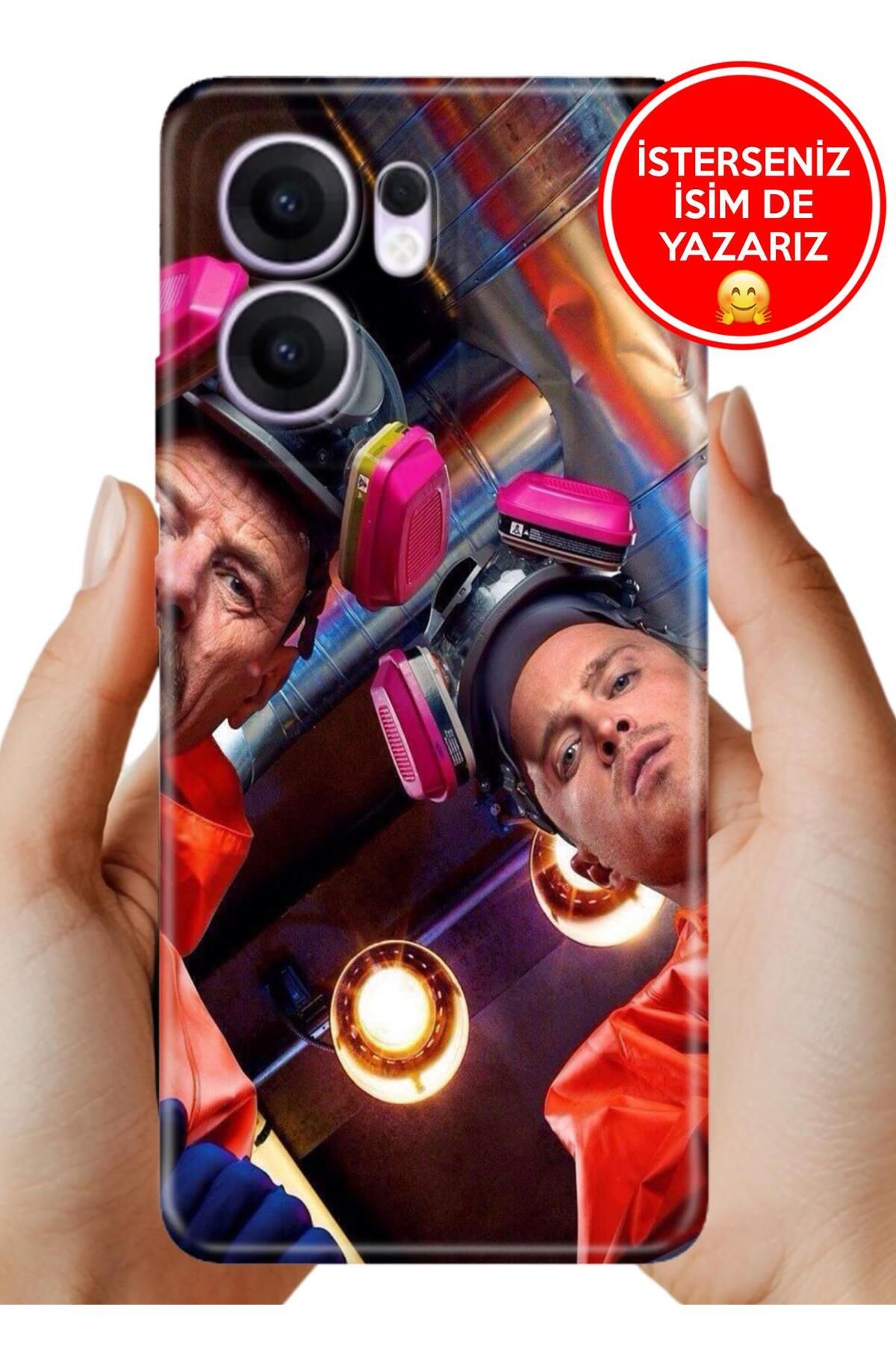 OPPO Reno 13F 5g Kılıf Oppo Reno 13F A Kalite Baskılı Art Silikon Breakinggg