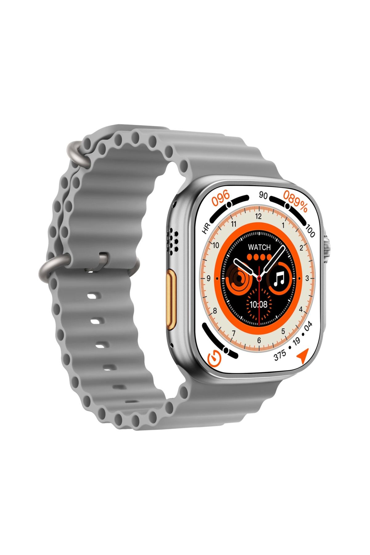Heez Ws28 Ultra 49mm Siri Tansiyon Ateş Nabız Ölçer Akıllı Saat
