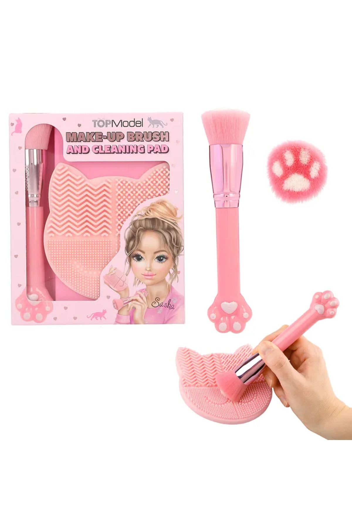 Top Model Topmodel Fırça Ve Temizleme Pedi, N/A