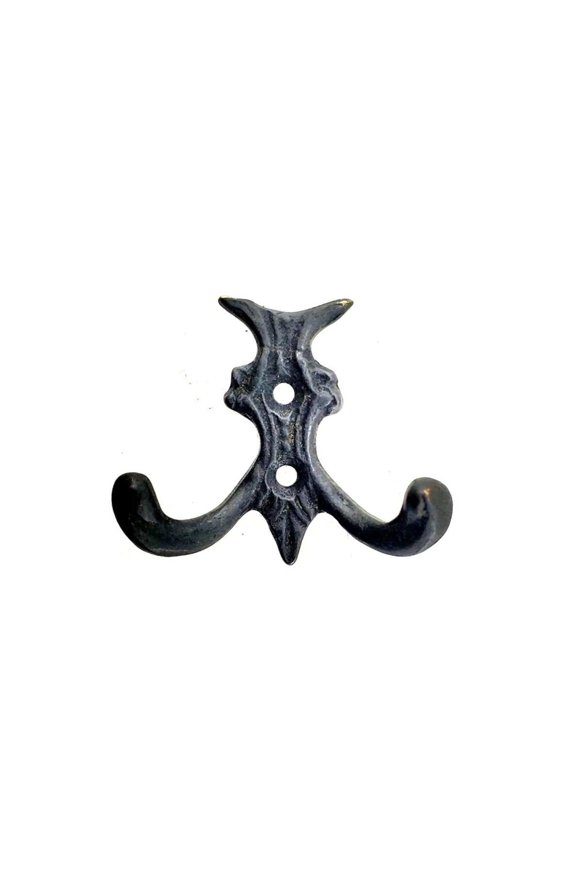 Generic Antika Tarz Dekoratif Pirinç Koç Çiftli Askı - 50x55mm, Oksit