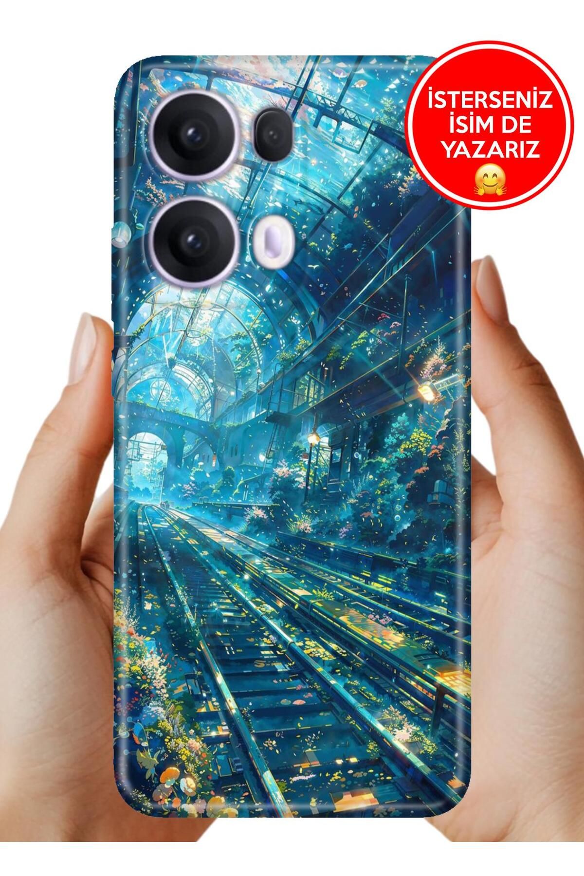 OPPO Reno 13 Pro Kılıf Oppo Reno 13 Pro Rubber Esnek Silikon Tam Koruma Sular Altında