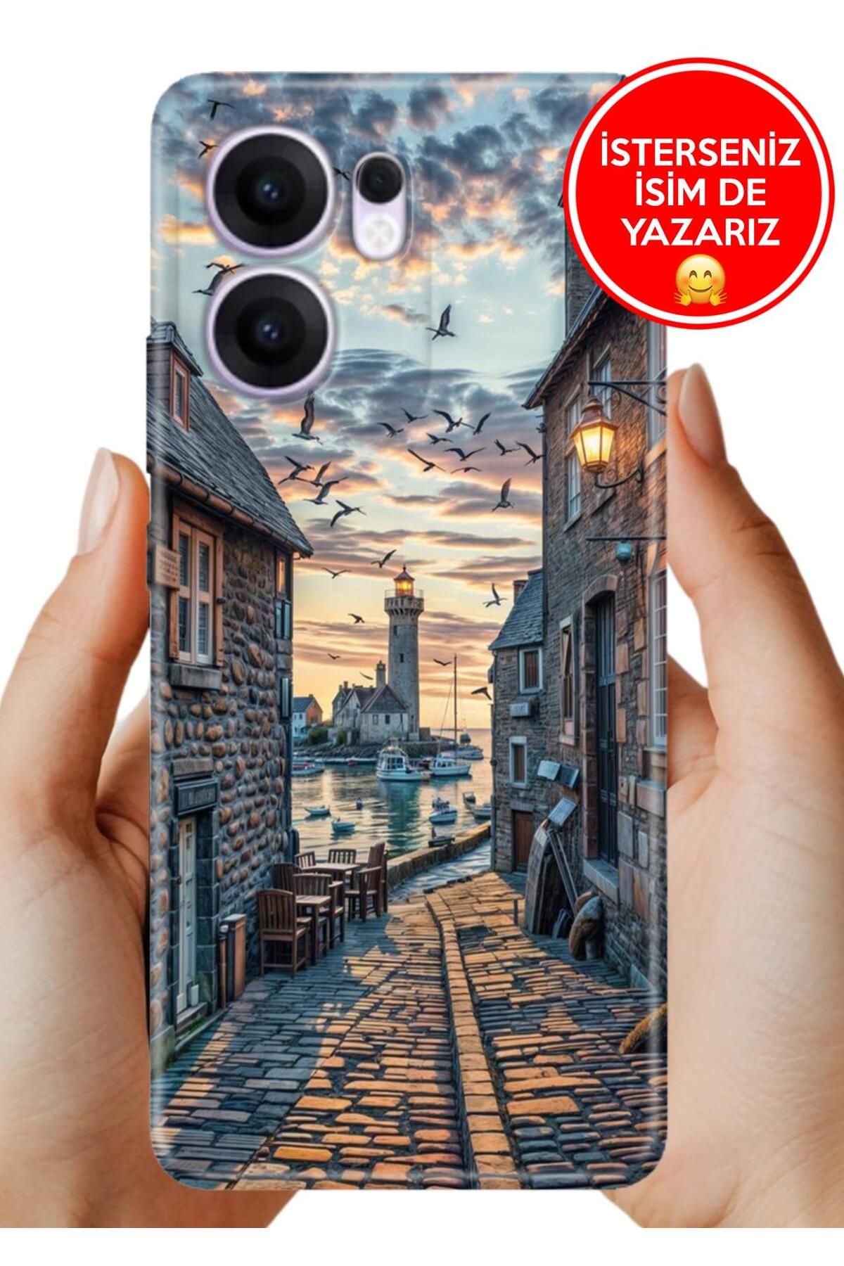 OPPO Reno 13F 5g Kılıf Oppo Reno 13F TPU Resimli Silikon Kasabam