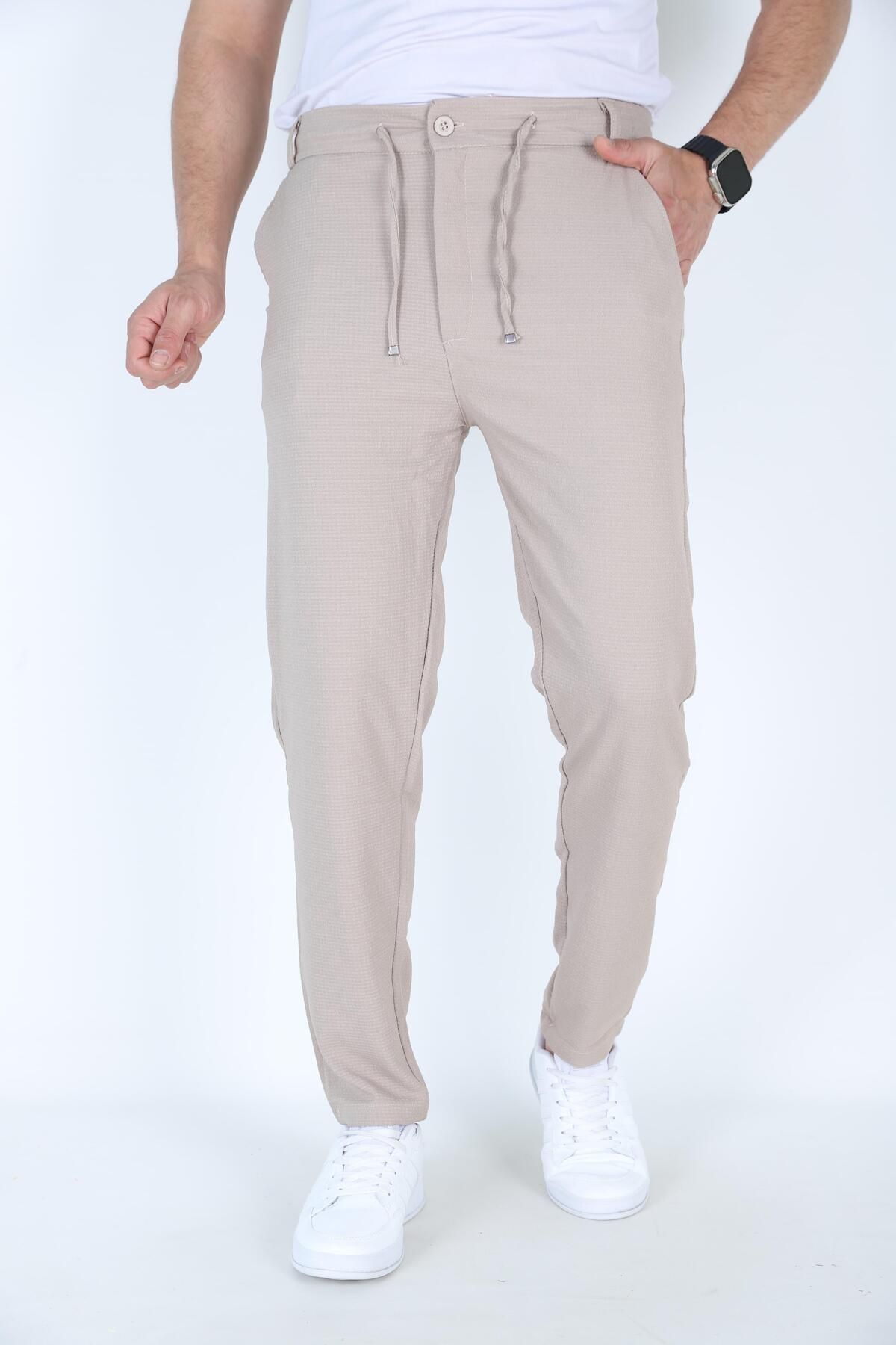 golden toptan Düz paça erkek yazlık pantolon