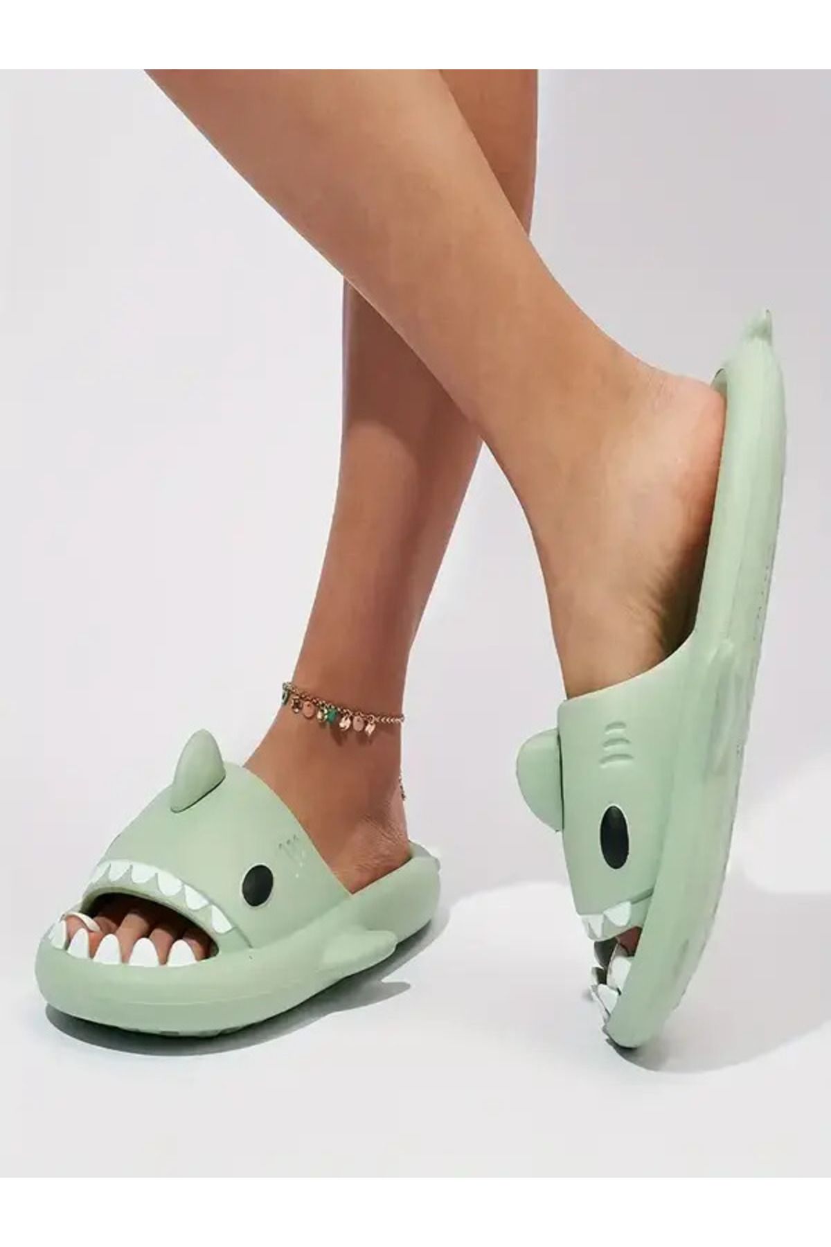 GOKMARKET Shark Slides Köpek Balığı Terlik