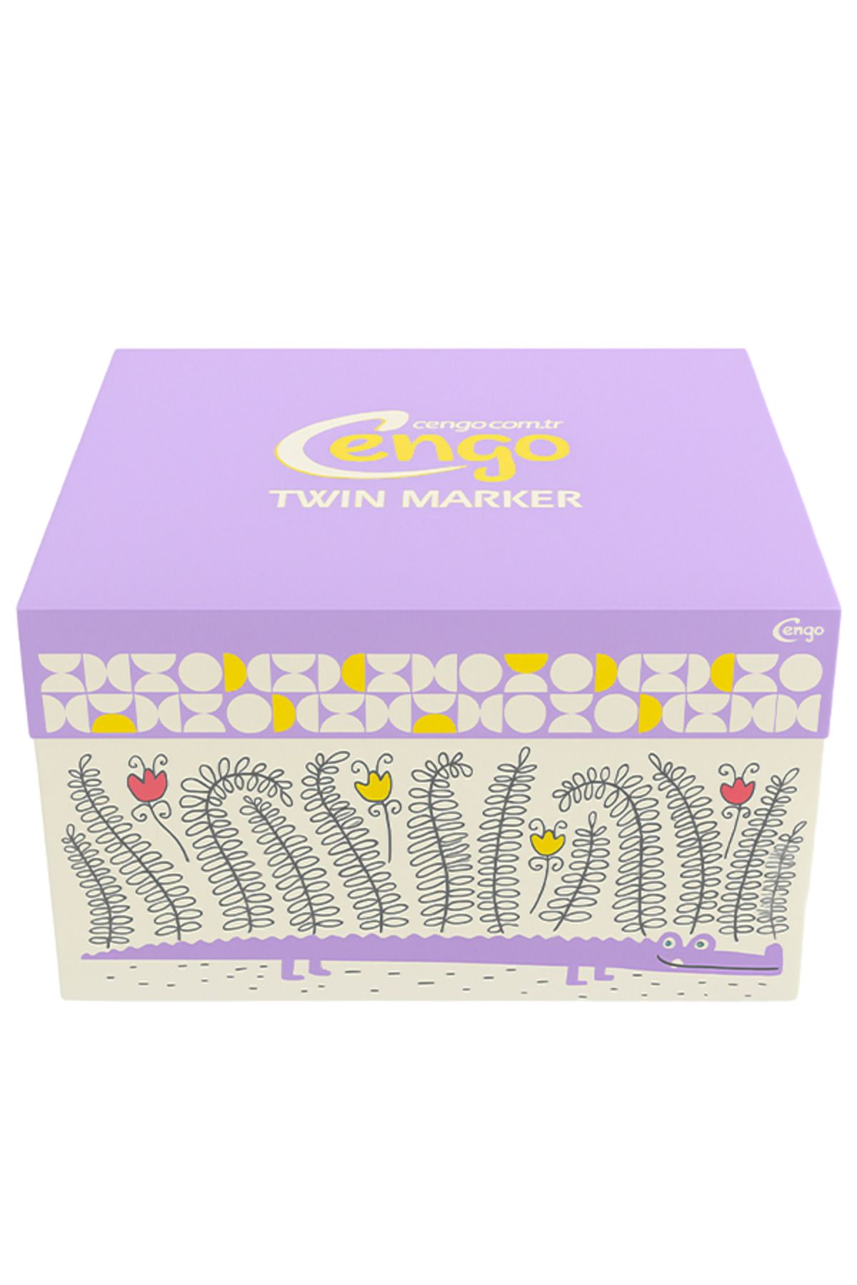 Cengo Twin Marker Çift Uçlu Kalem 168 Renk CGO137