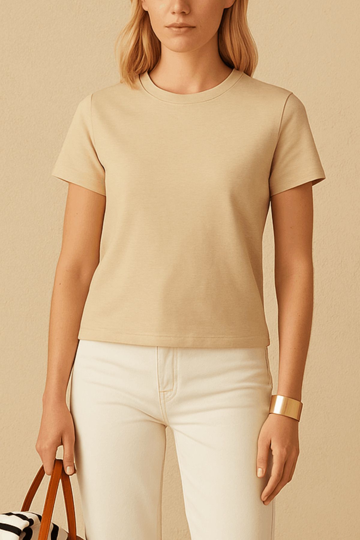 Re-clo NOVA TEE, Organik Pamuklu Regular T-shirt