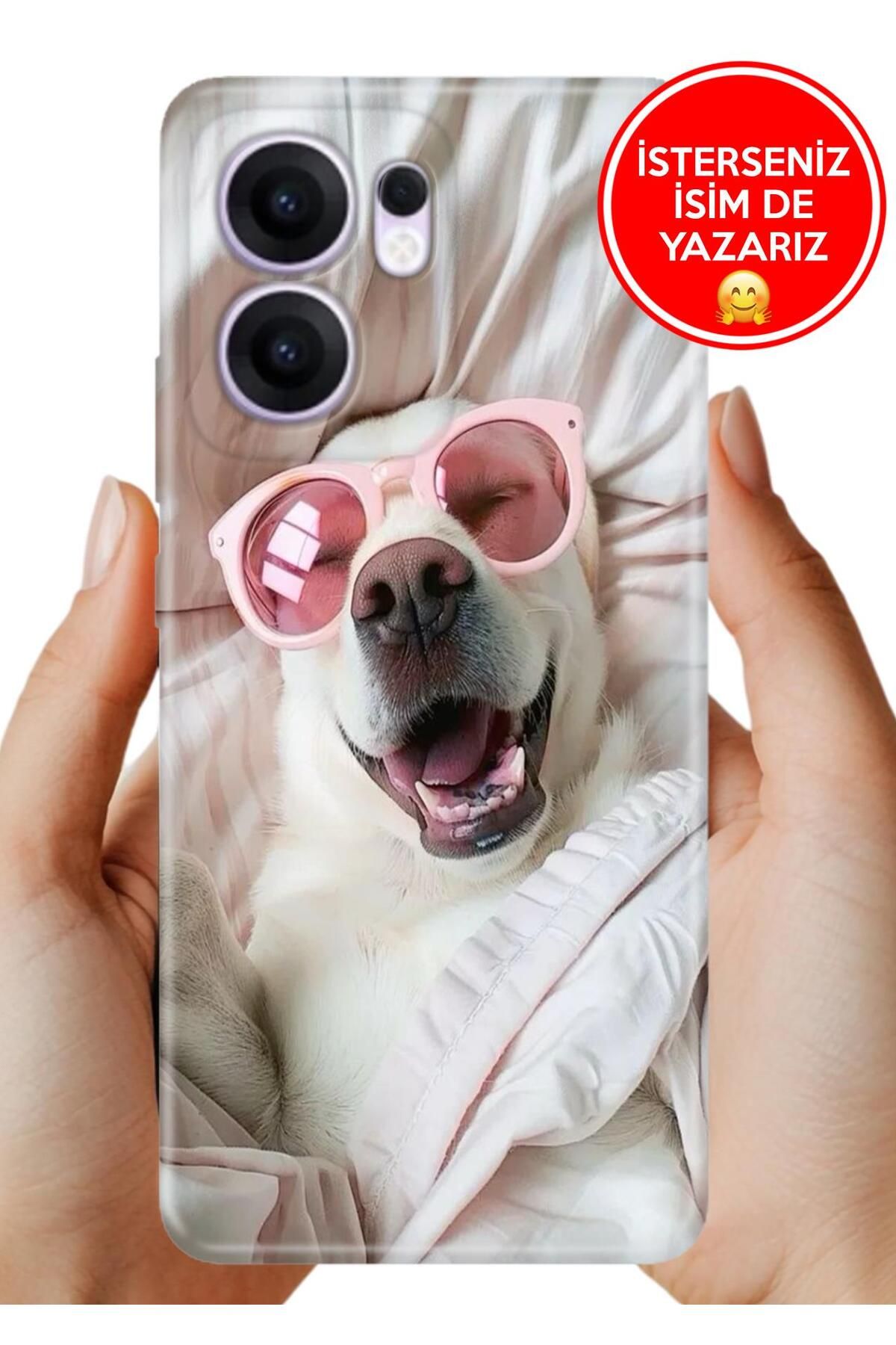 OPPO Reno 13F 5g Kılıf Oppo Reno 13F Desenli Şeffaf Kılıf Üzeri Silikon Pet Lover