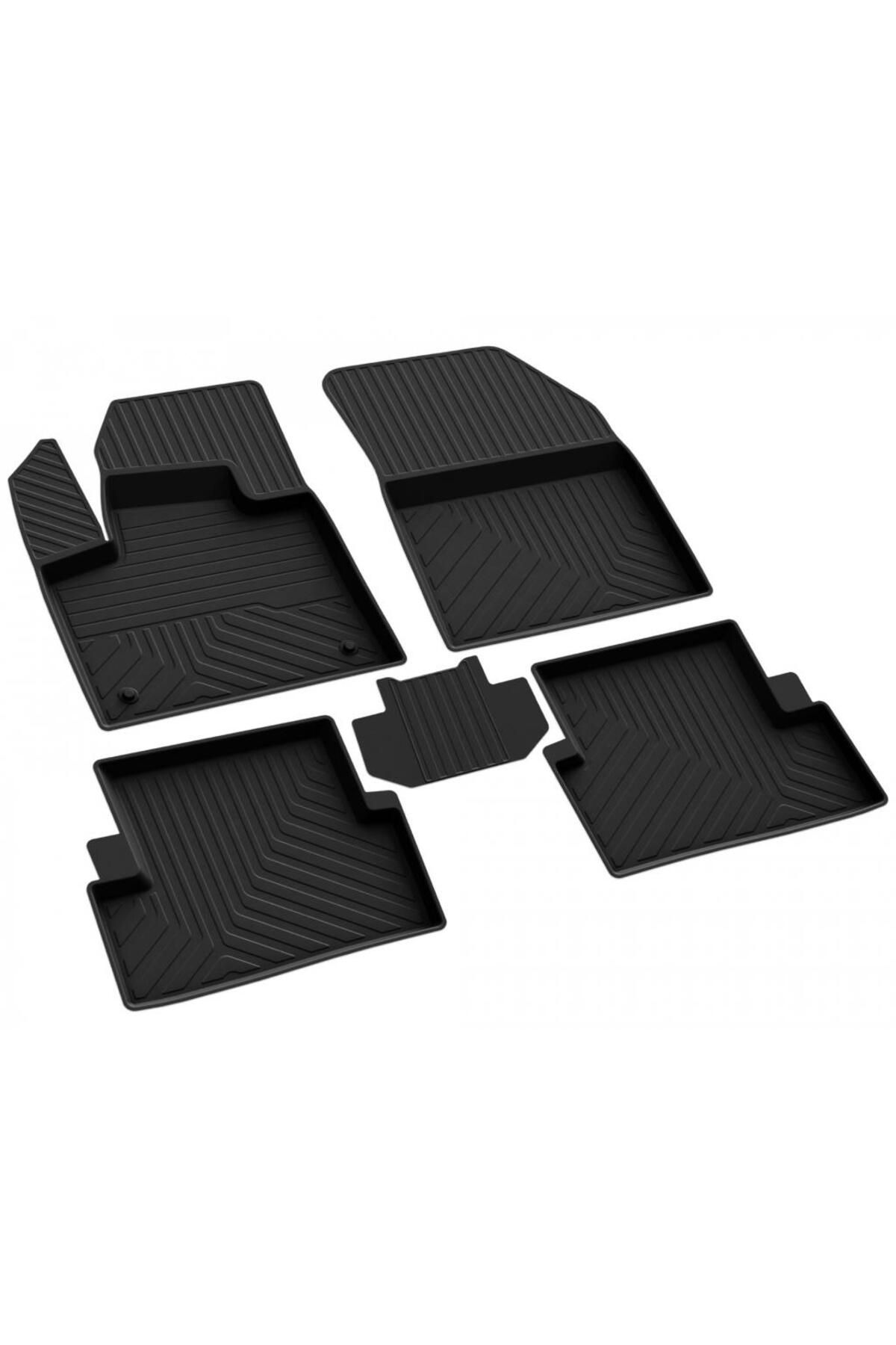 ferrous autoaccessories Peugeot 3008 Access Ferrous 4D Havuzlu Kauçuk Paspas 2016 2023