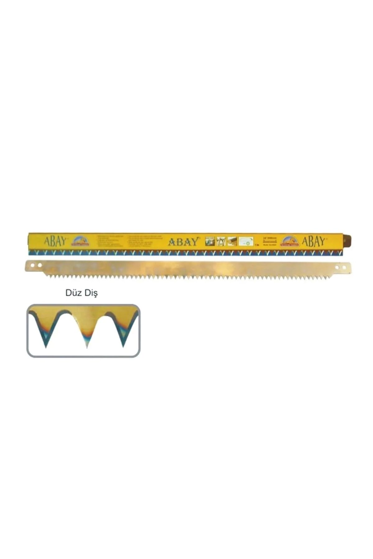 Generic Geniş Kolastar Testere Ağzı - Düz Diş 76 Cm
