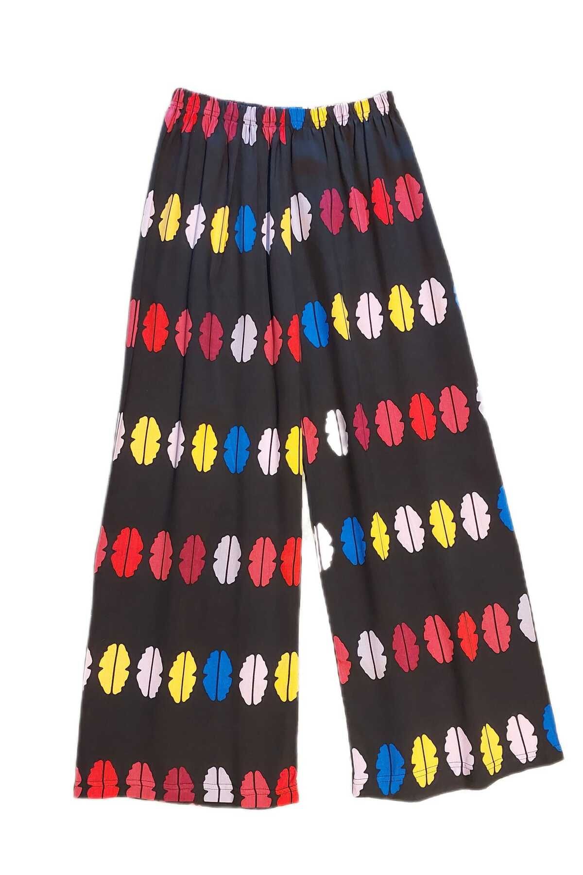 NiLi YAZLIK RENKLİ KADIN PANTOLON