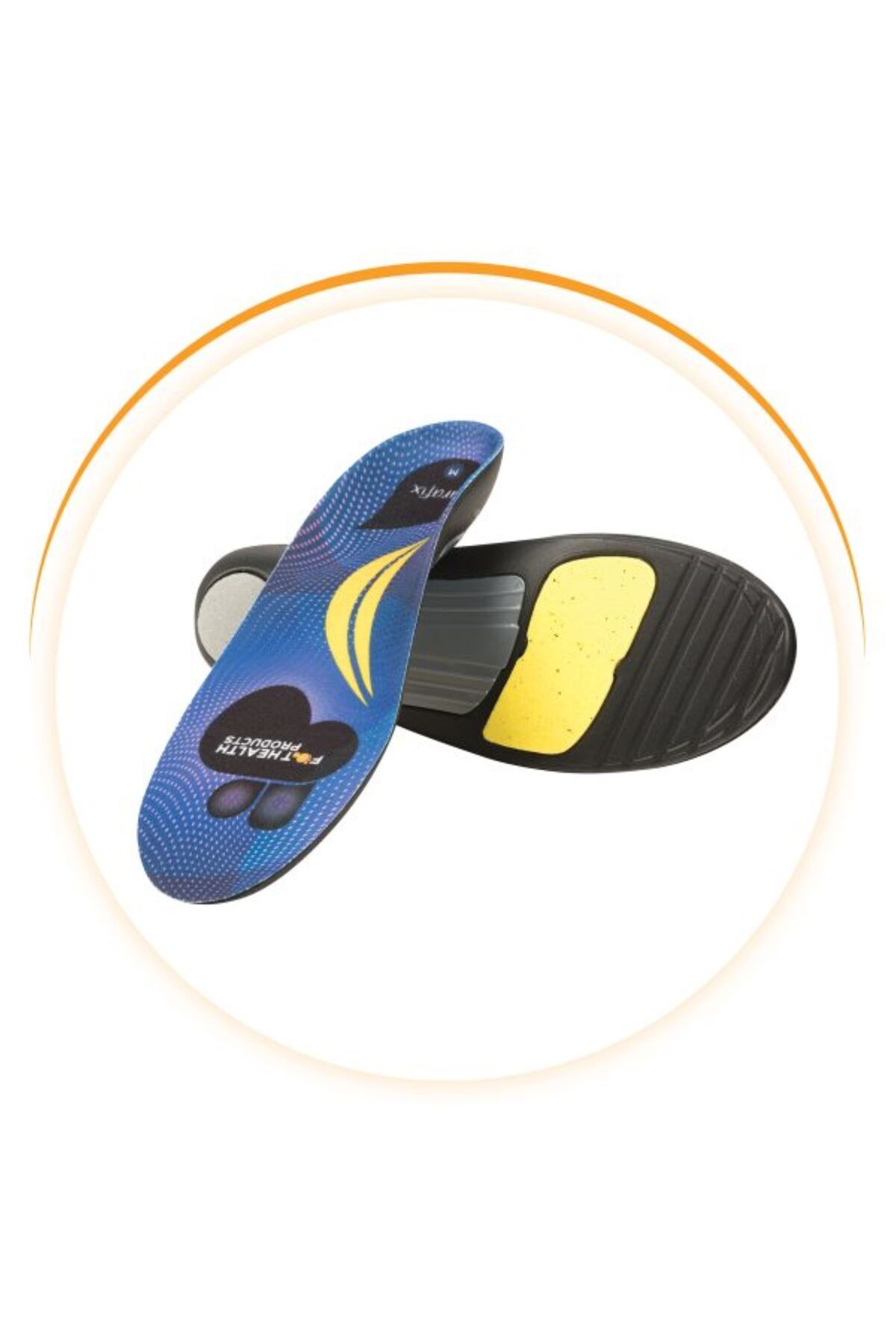 Aurafix Ortopedik Hafif Pes Planus Tabanlığı (Düşük Taban) Terletmeyen, Anti Bakteriyel TG-811