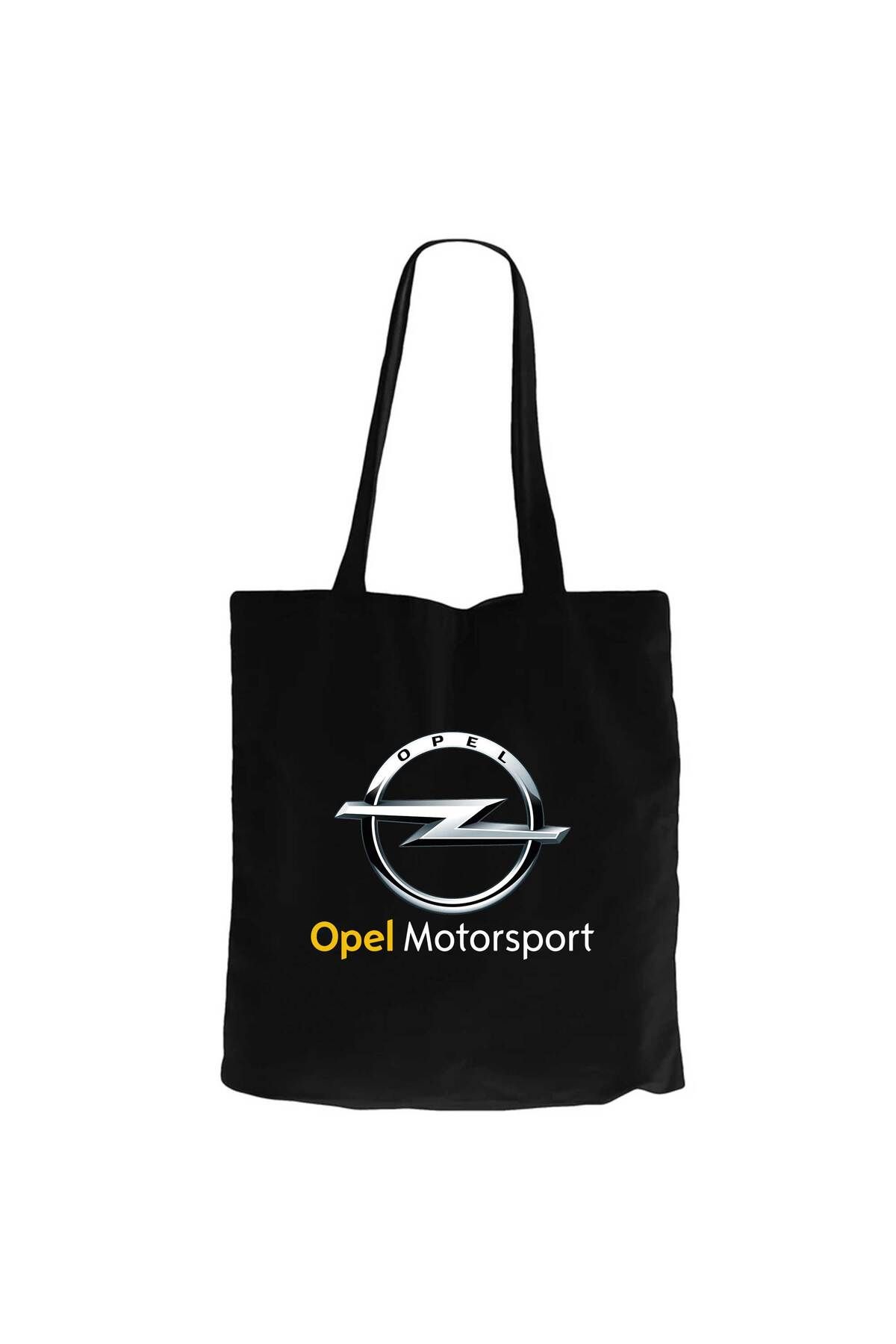 Z zepplin Opel Motorsport Siyah Kanvas Bez Çanta