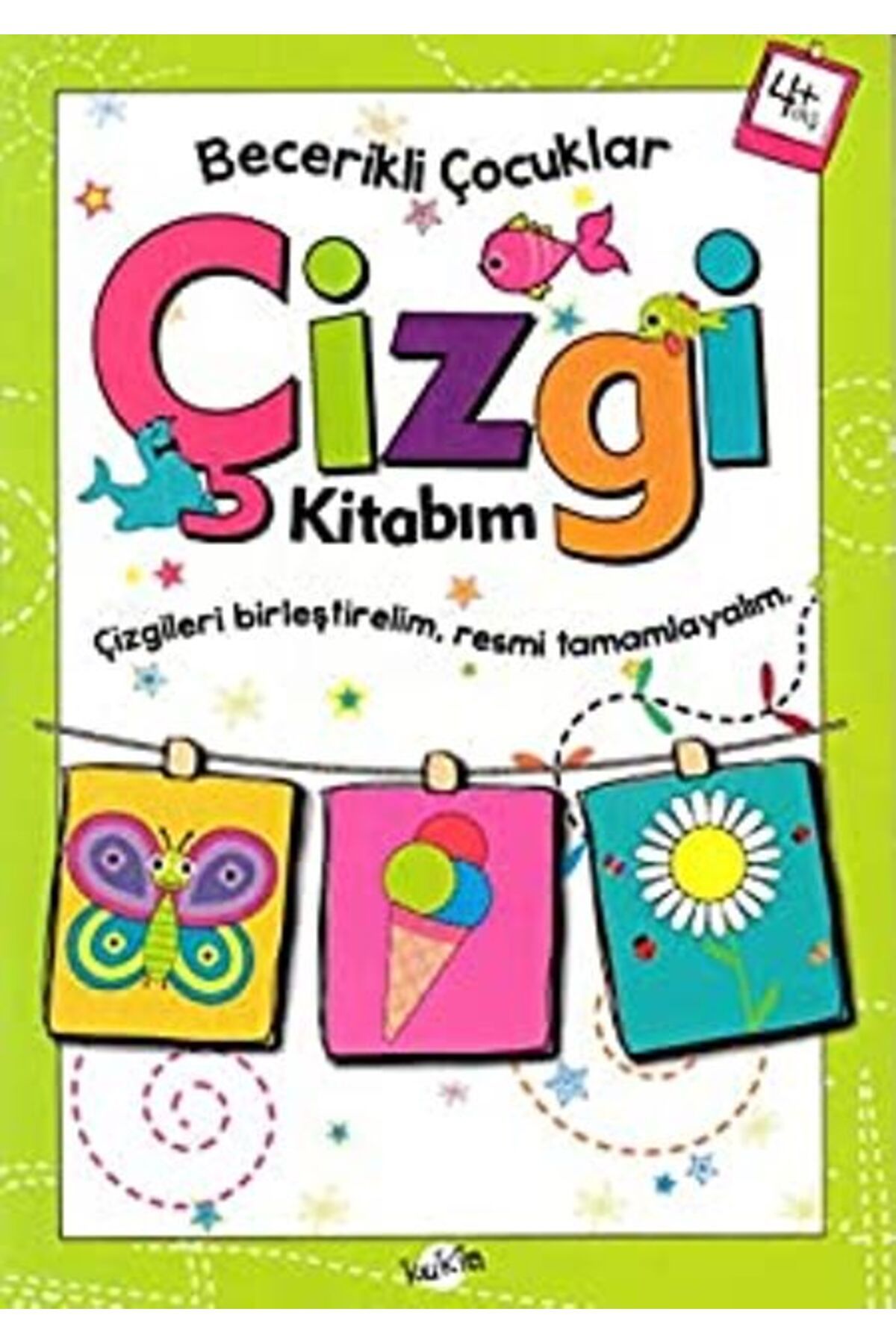 Kukla Yayınları Çizgi Kitabım 4 Yaş - Becerikli Çocuklar