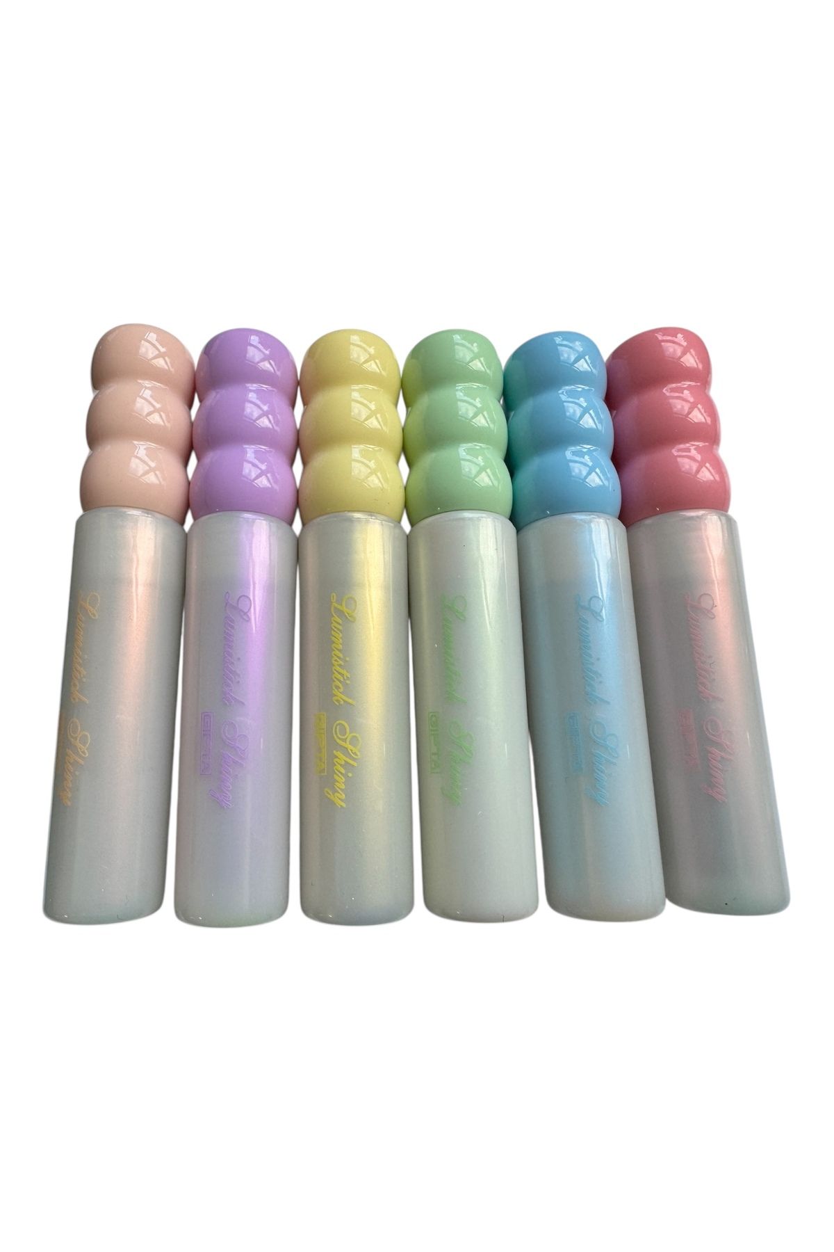 Polin Lumistick Shiny 6 Renk Simli Fosforlu Kalem Seti