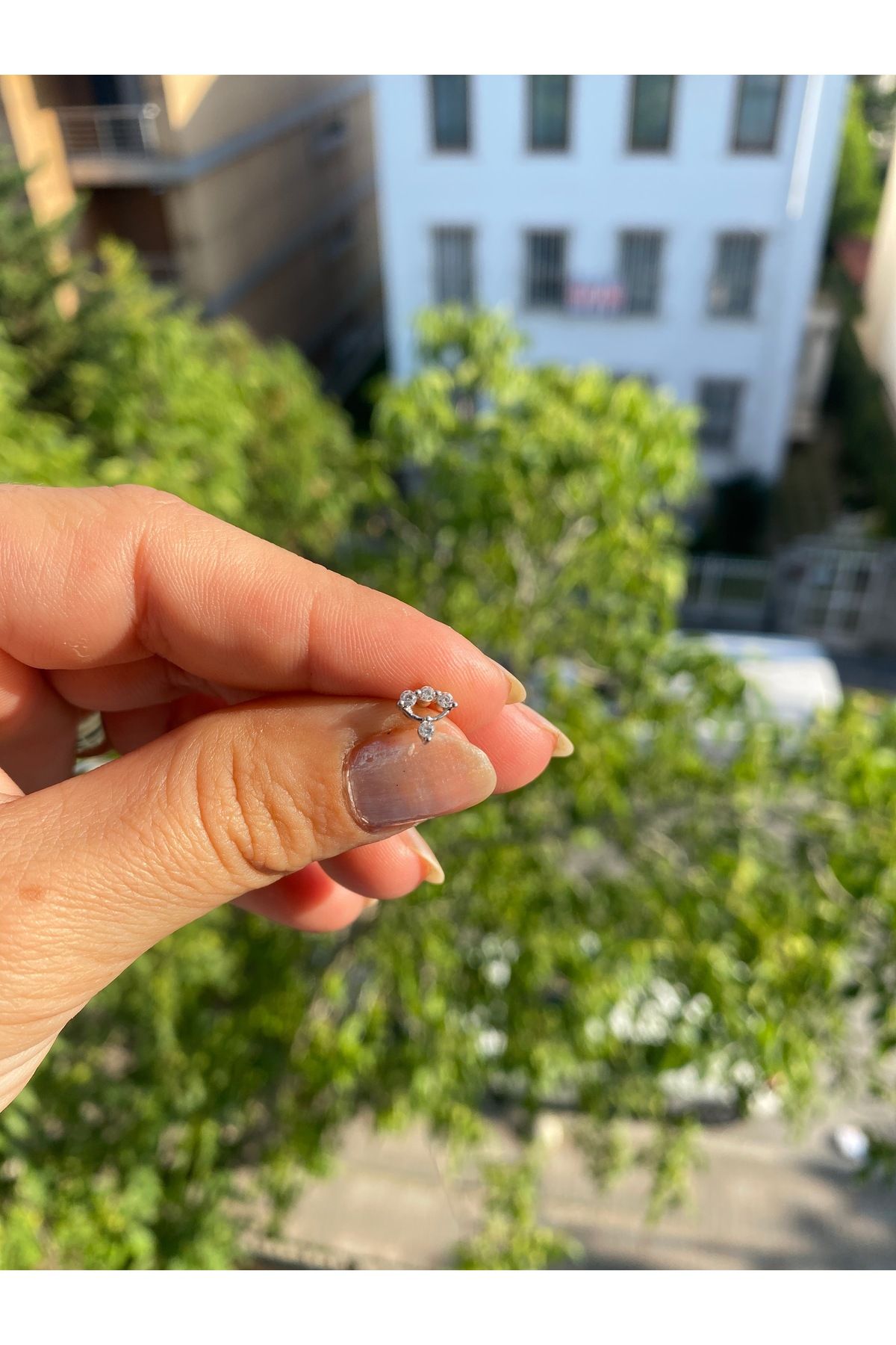 satirus Helix tragus kıkırdak çelik piercing