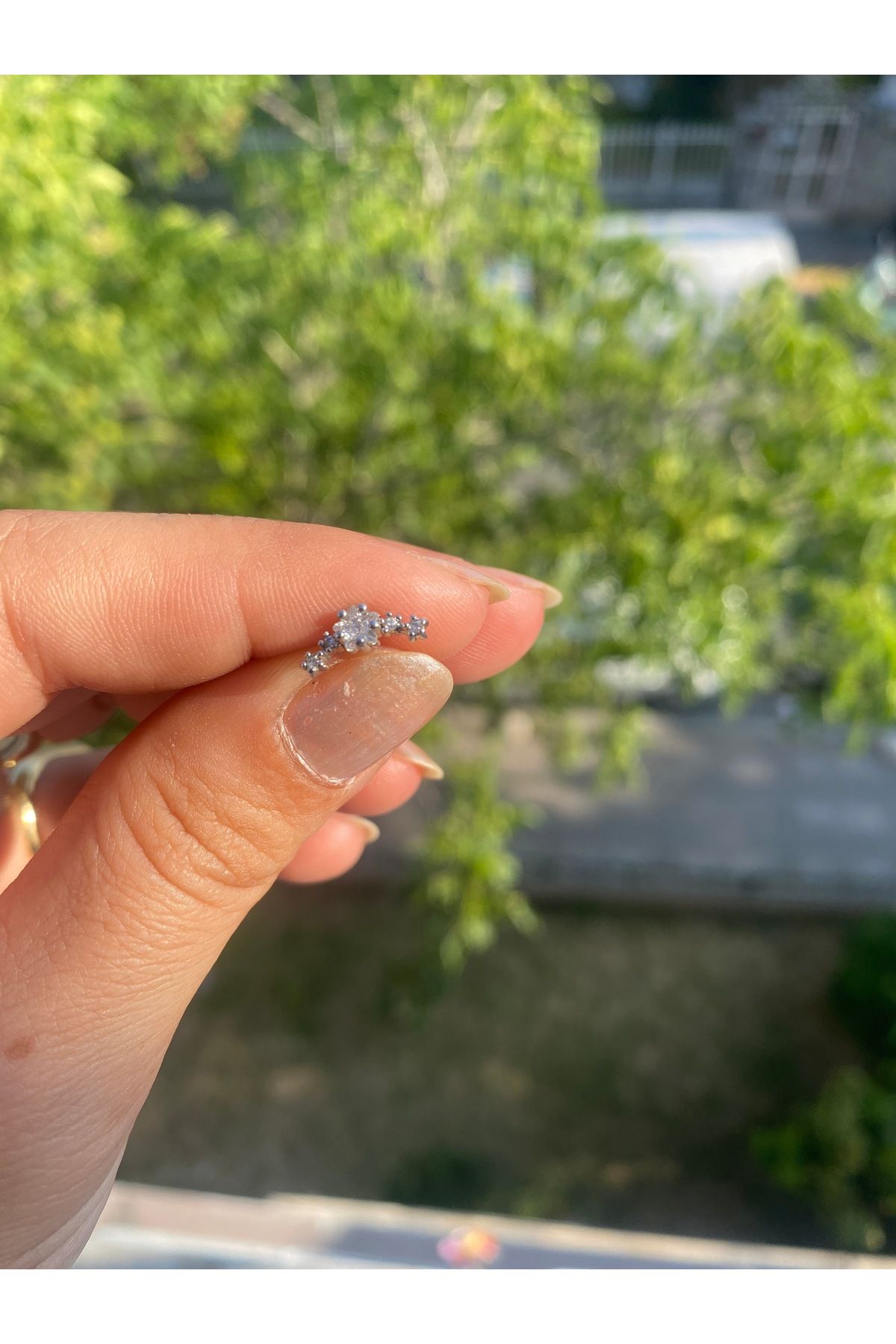satirus Helix tragus kıkırdak çelik piercing