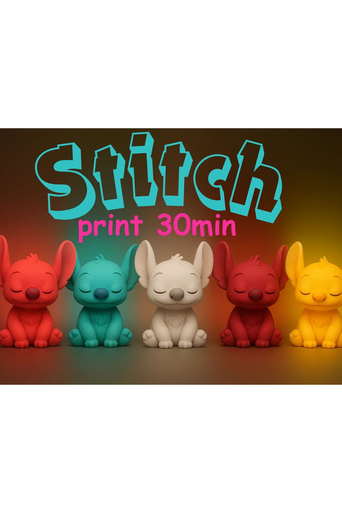 Phigo 1 ADET Stitch 10 cm Figür – Sevimli Dekoratif Karakter
