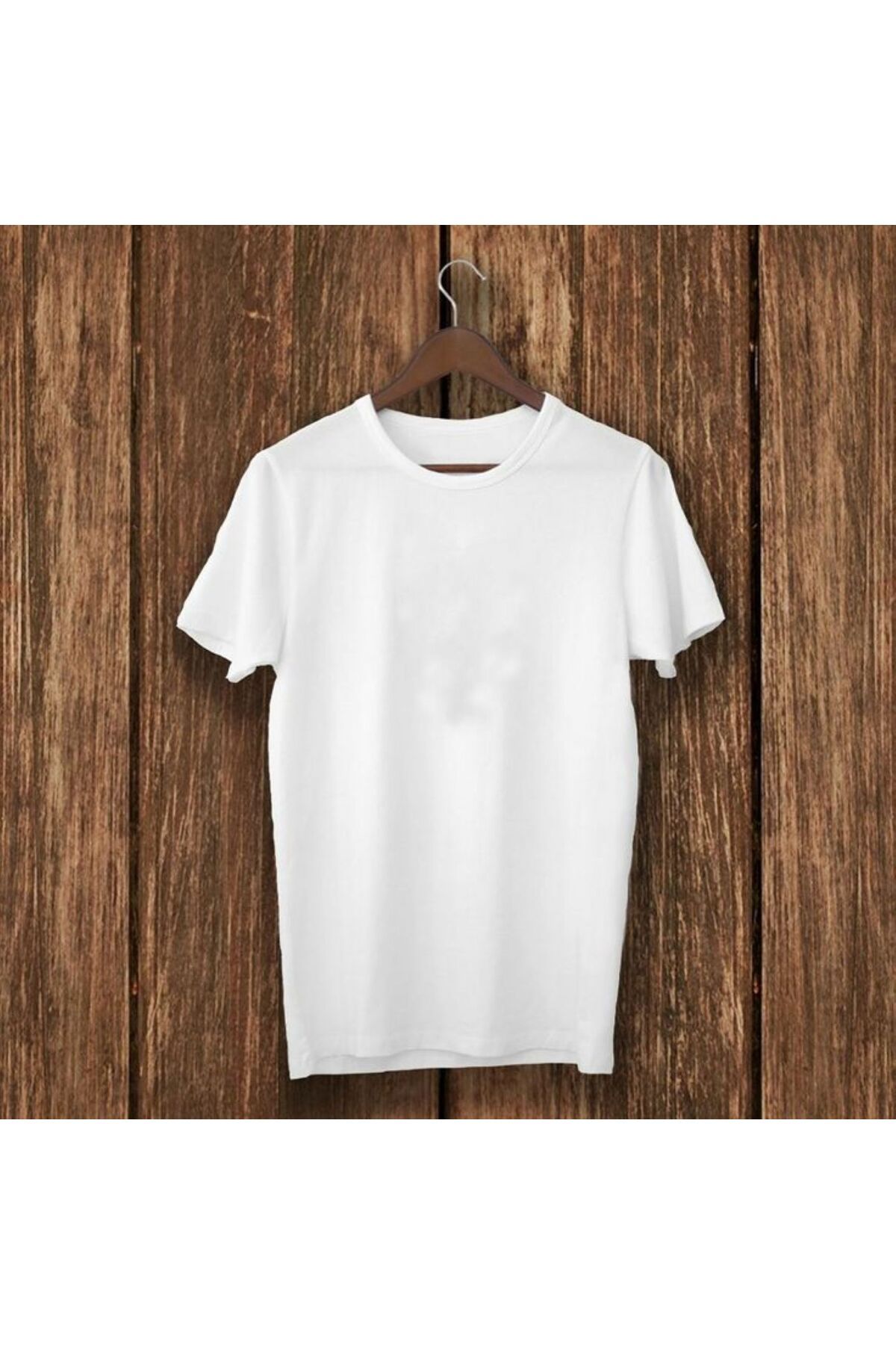 FUNSTYLE Beyaz Baskısız T-Shirt