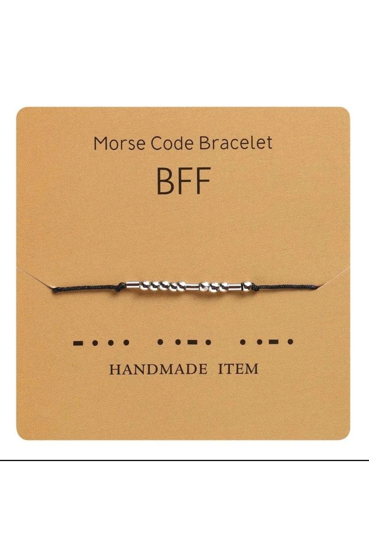 Mojo Jewellery Mors Alfabesi BFF Bileklik