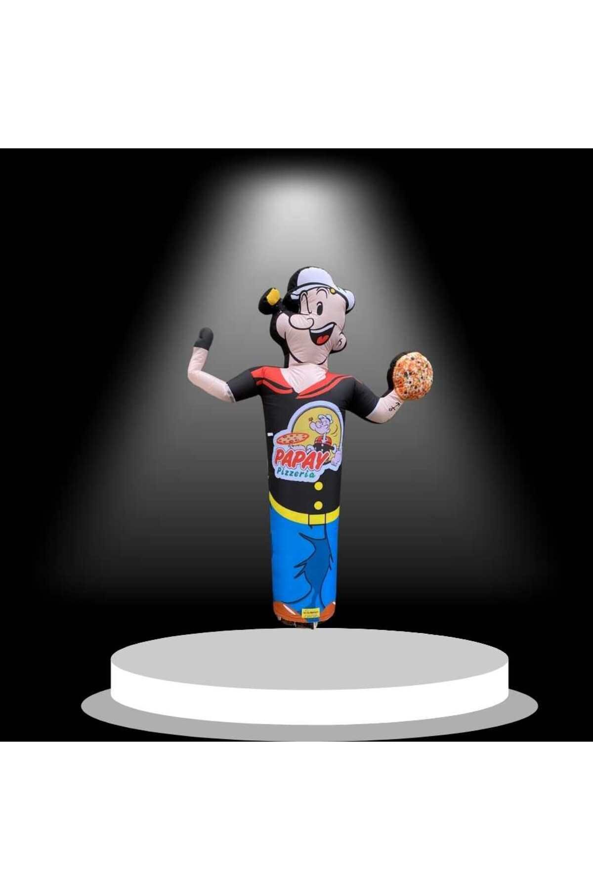 Gel Gel Balon KİŞİYE ÖZEL TASARIM VE BASKILAR İLE 3 METRE BOYUNDA ÇELİK KAZAN ALT TABLA LED IŞIKLI REKLAM BALONU
