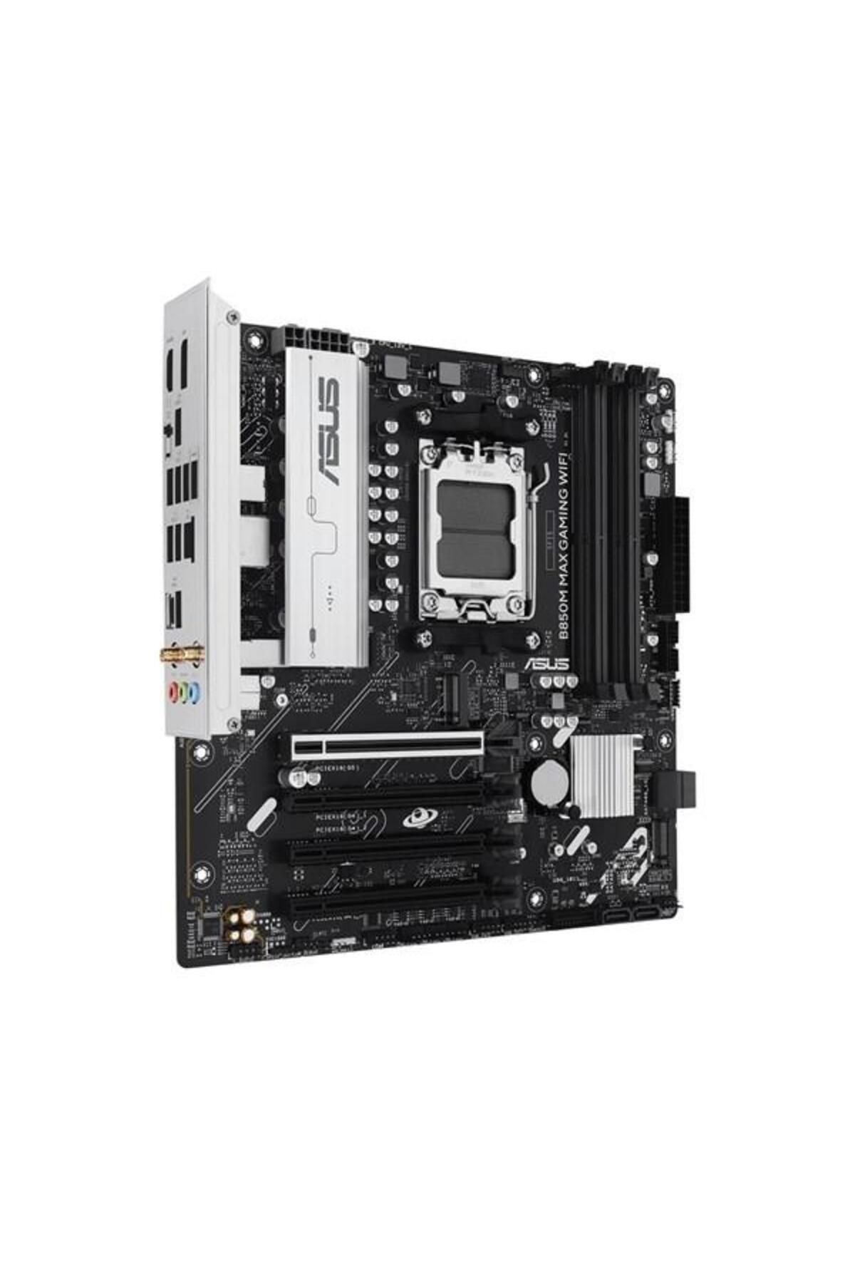 ASUS-B850M MAX GAMING WIFI6 DDR5 HDMI-DP TYPEC PCIE 5.0 AM5 MATX 3