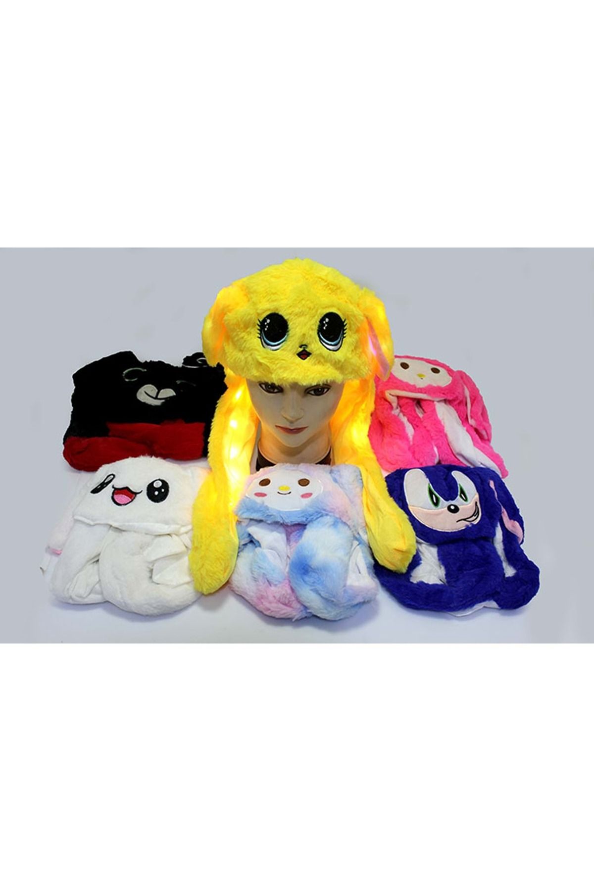 Store Ledli Şapka 53 Cm