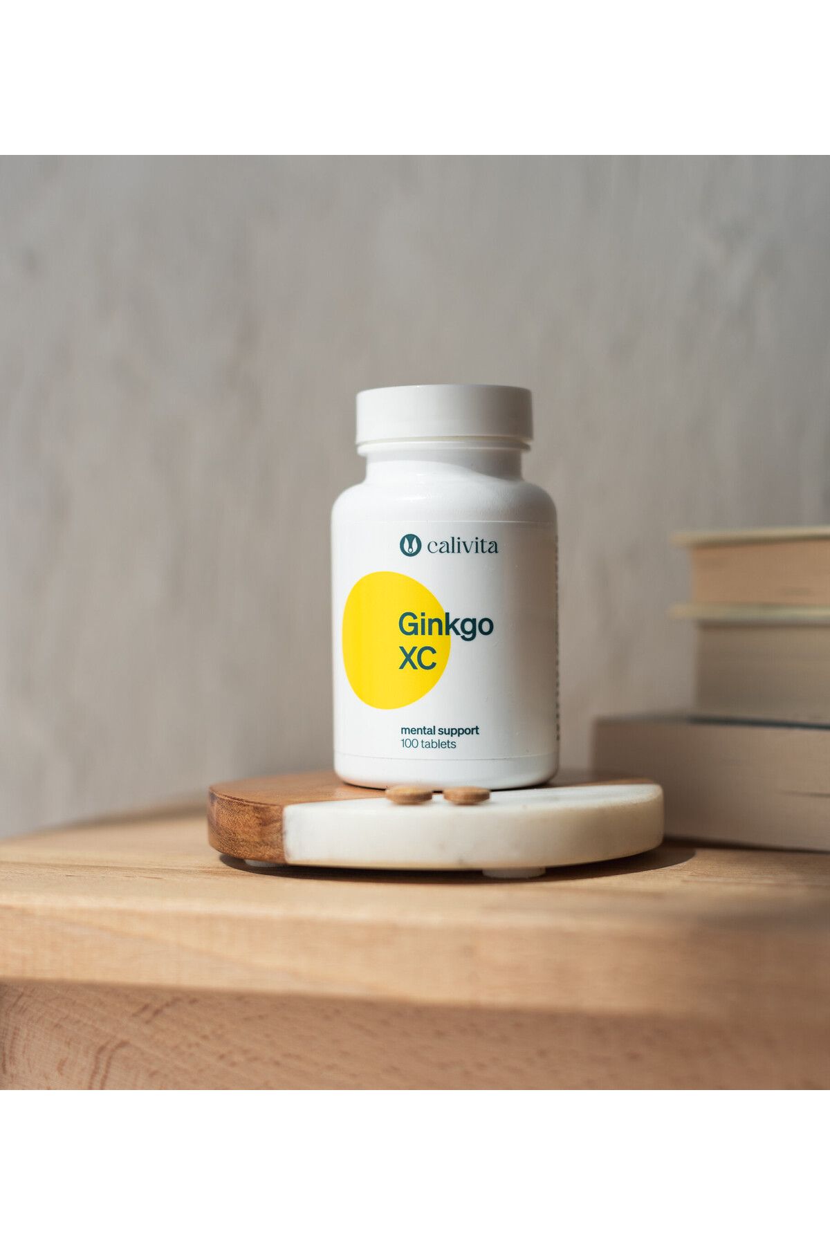 Calivita-Ginkgo XC Complex with Ginkgo Biloba Improving Memory & Concentration ( 100 tablets) - Calivita 2