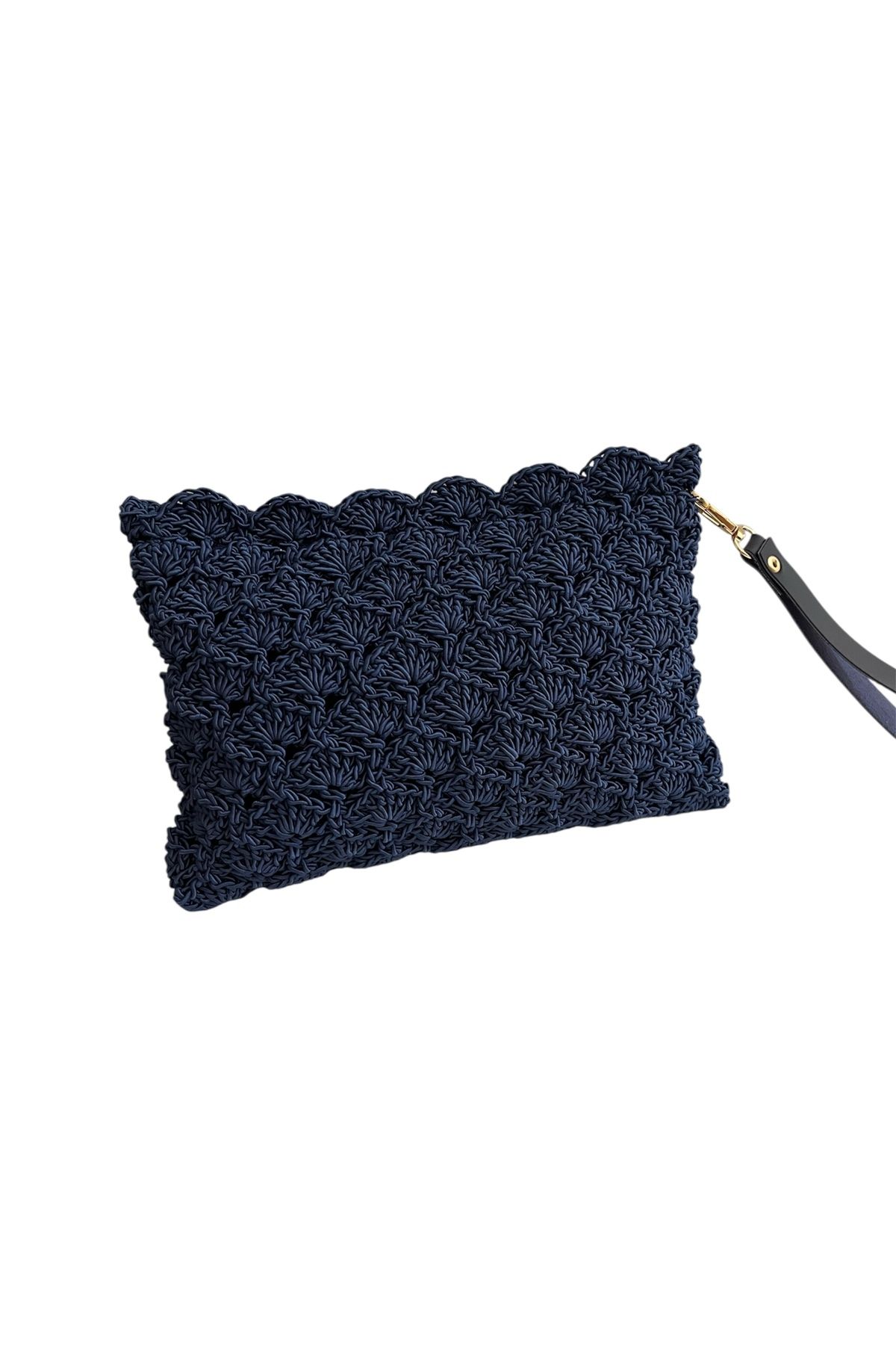 yelish shop El Örgüsü Clutch Portföy Çanta