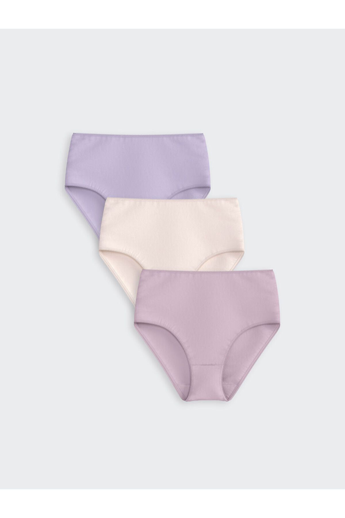 LC Waikiki Yeni Sezon Duz Klasik Kulot 3'lu Paket - S5EB16Z8