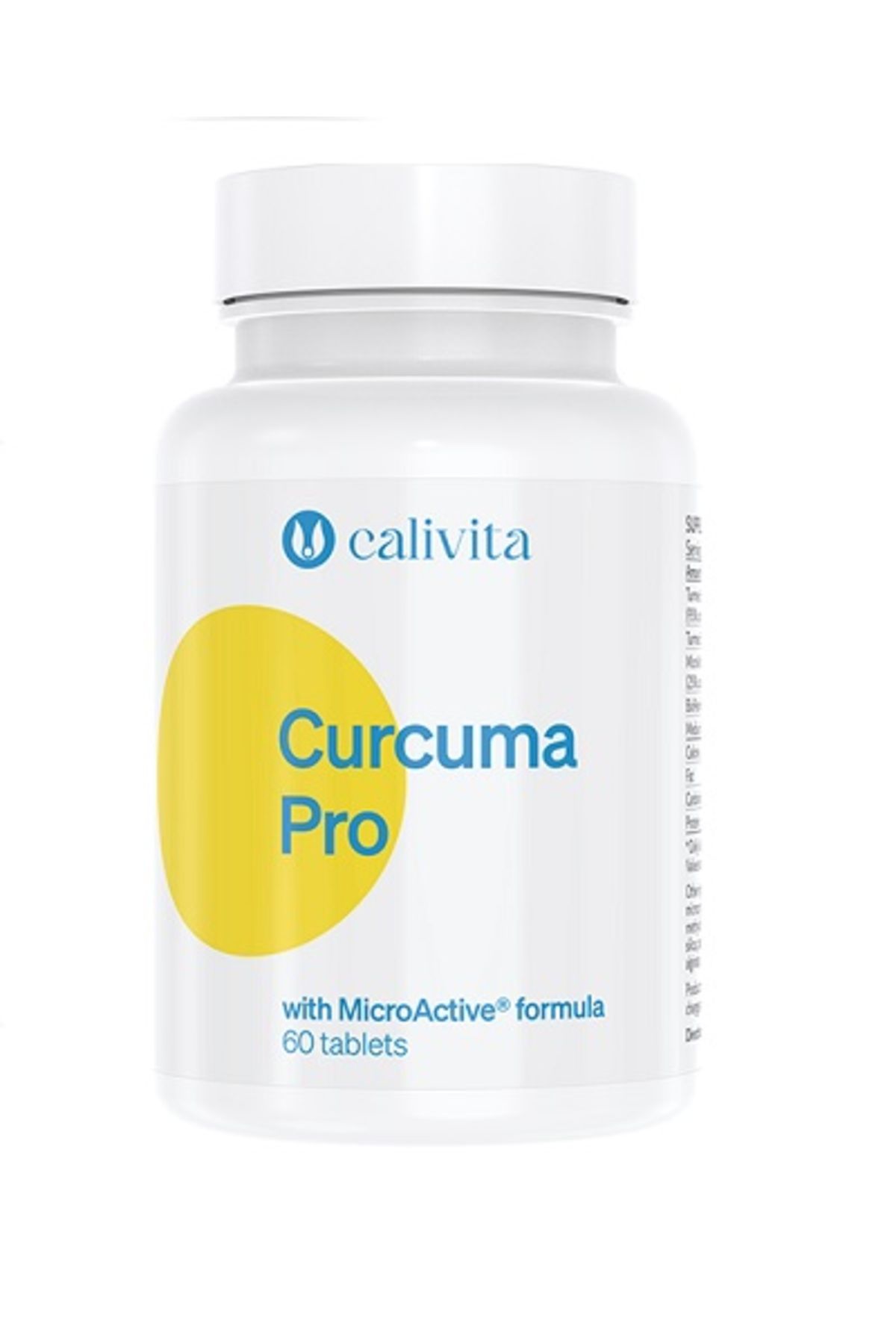 Calivita Curcuma Pro Supliment Alimentar Pentru Articulații Cu Extract De Turmeric (60 De Comprimate) - Calivita - One Size