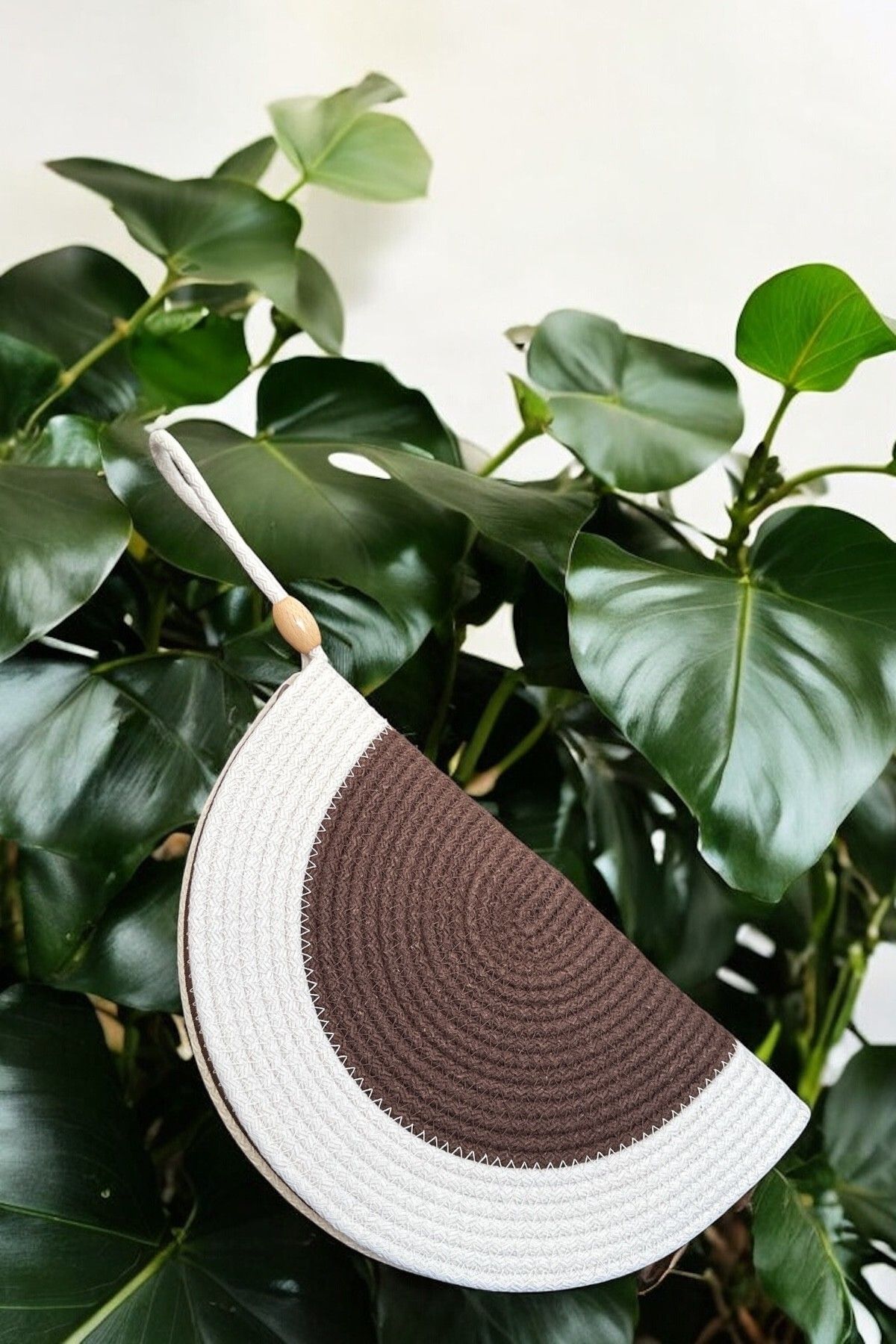 mom girl atelier Kadın İki Renkli Clutch Çanta
