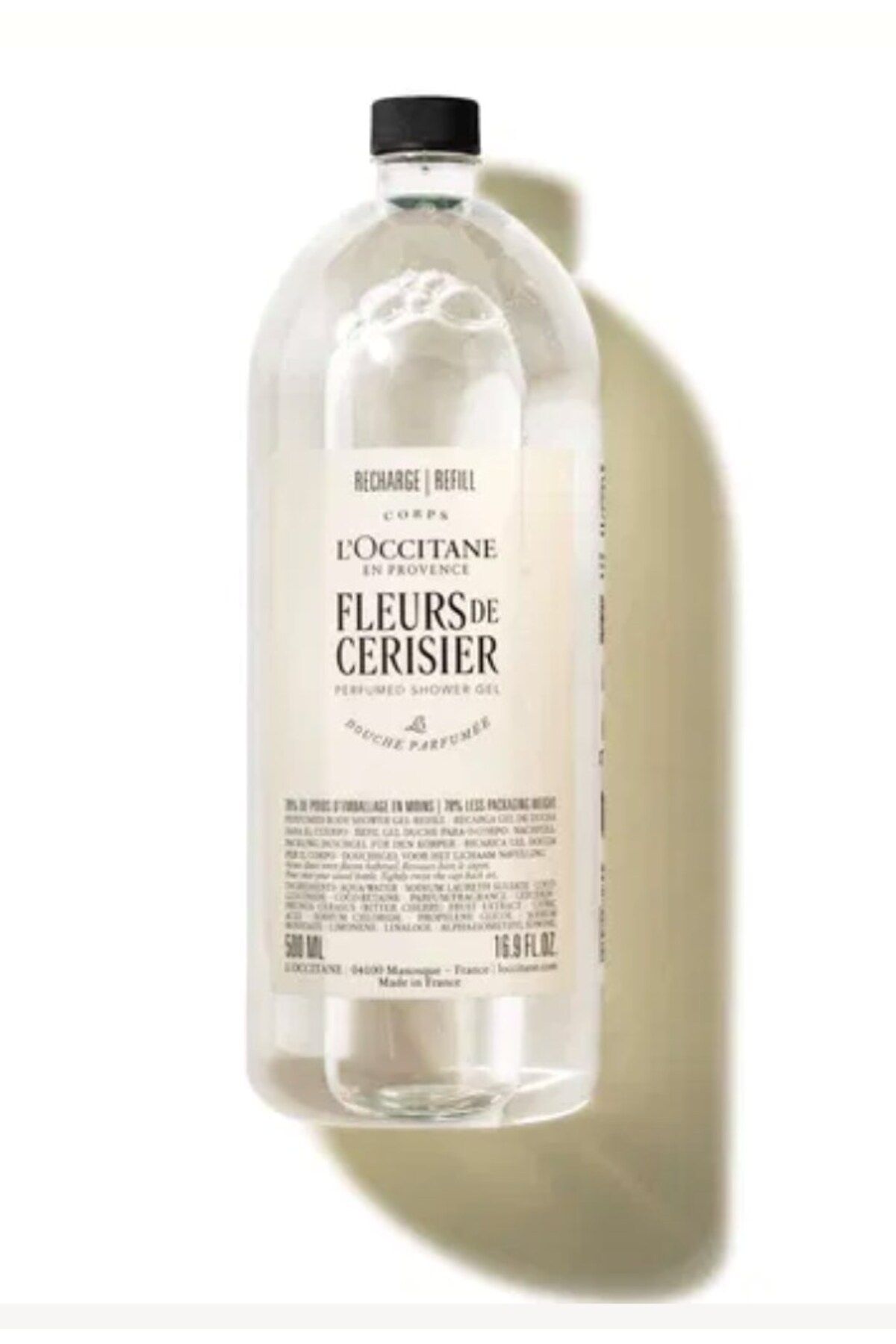 L'Occitane Kiraz Çiçeği Duş Jeli Eko-Yedek 500 ml
