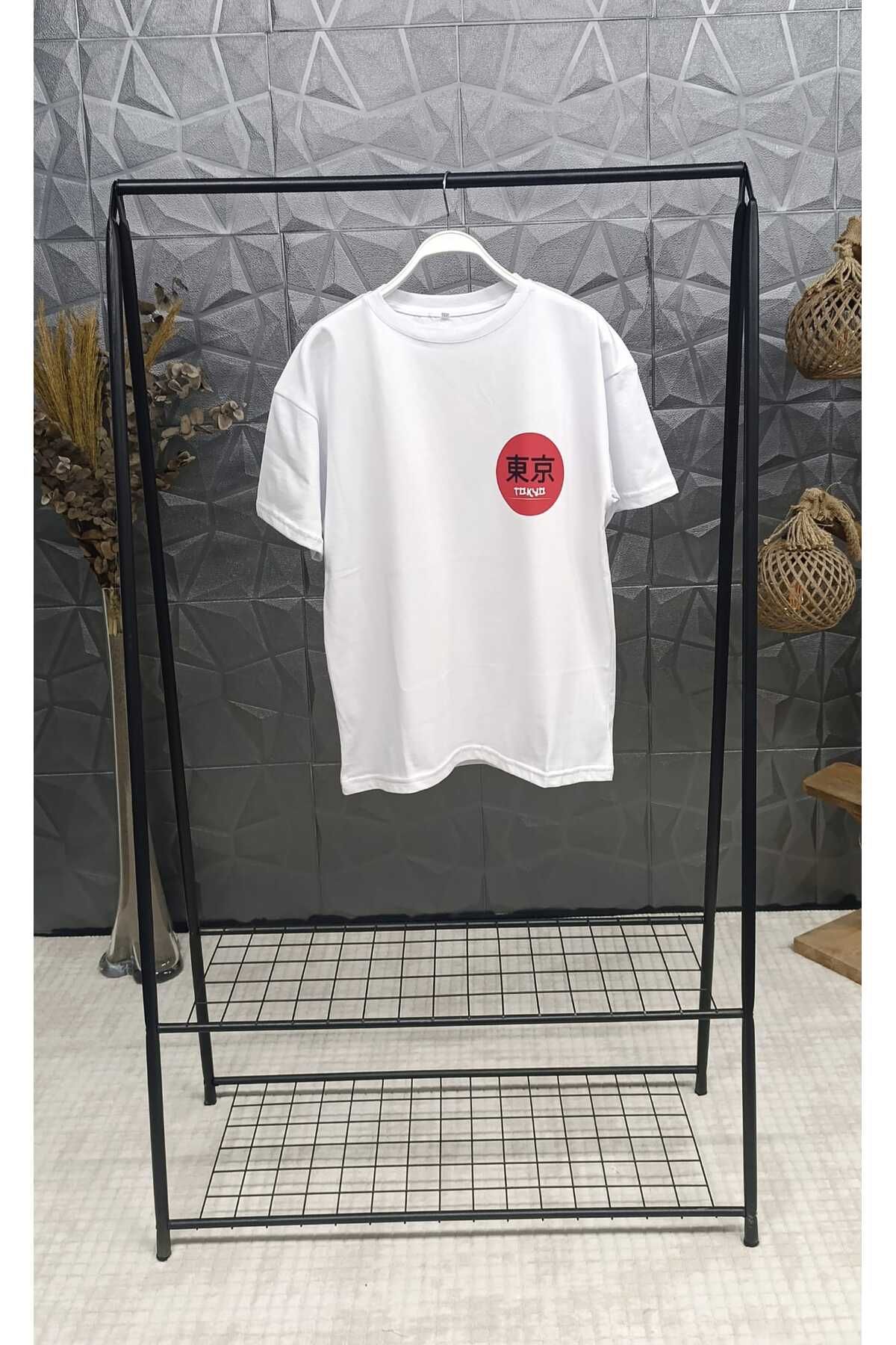 GTFzon Tokyo Baskılı Regular Premium %100 Pamuklu T-shirt