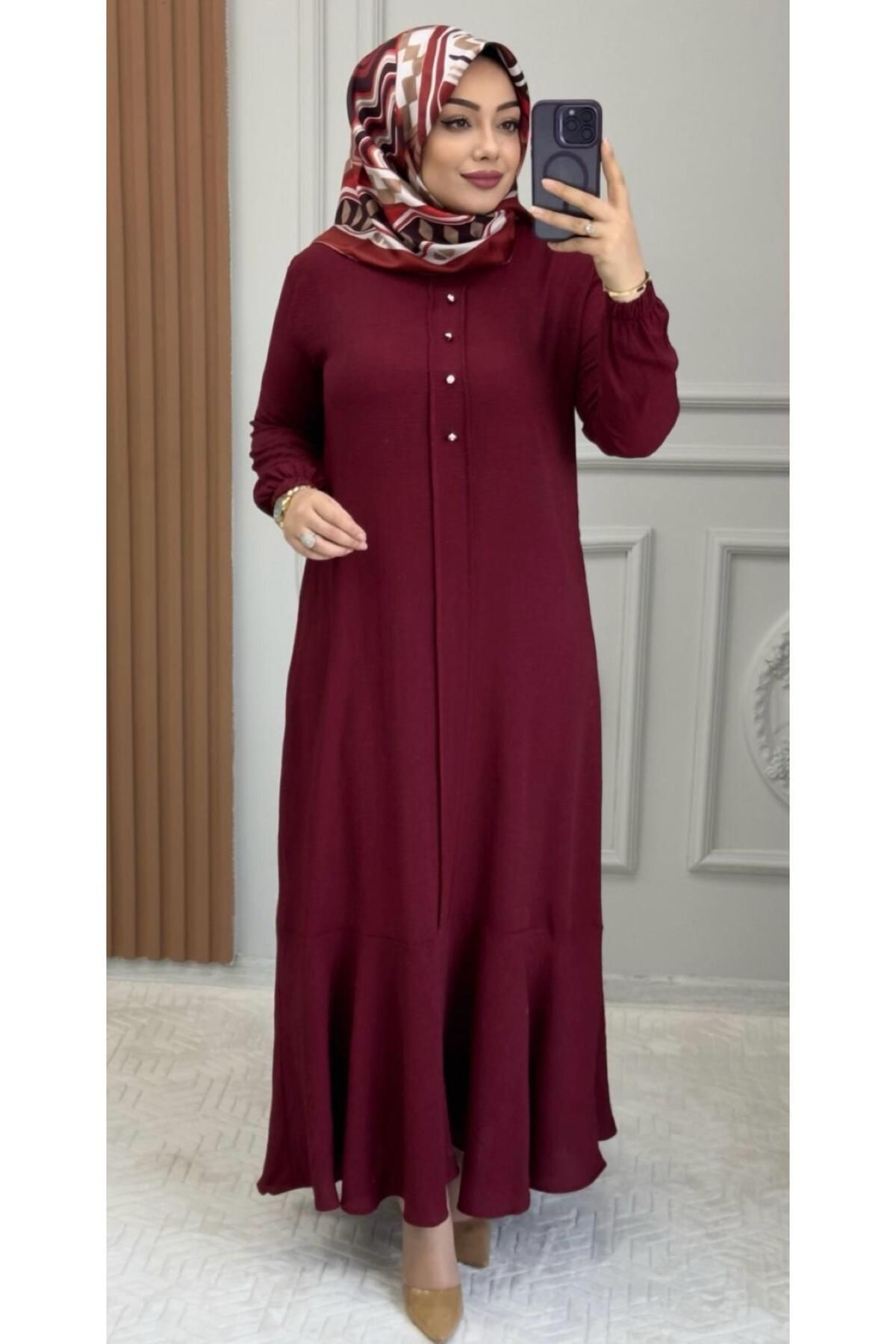 Ebrarengiz Moda VERA KADIN AYROBİN KADIN ELBİSE
