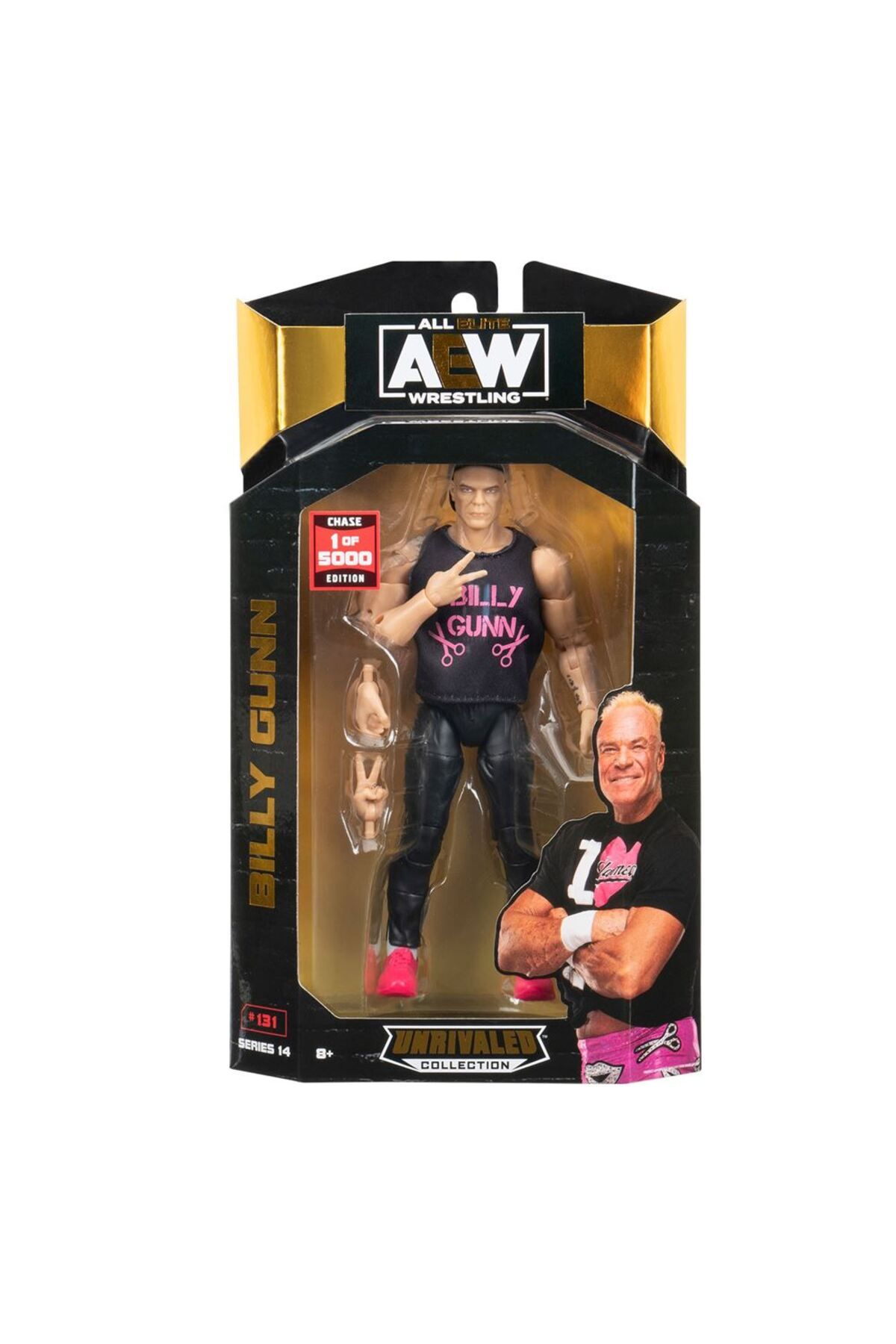 NECO TOYS-Jazwares Aew Characters Model Action Figures S14 Billy Gunn 131 5