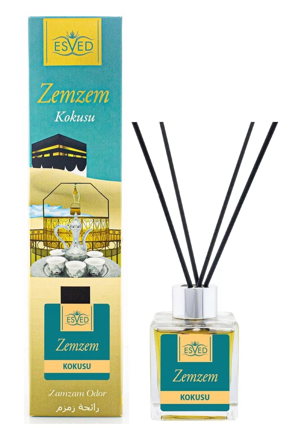 ESVED Zemzem Kokusu 100 Ml Çubuklu Oda Kokusu Zemzem Kokusu Sabun 20 Gram Hediyeli